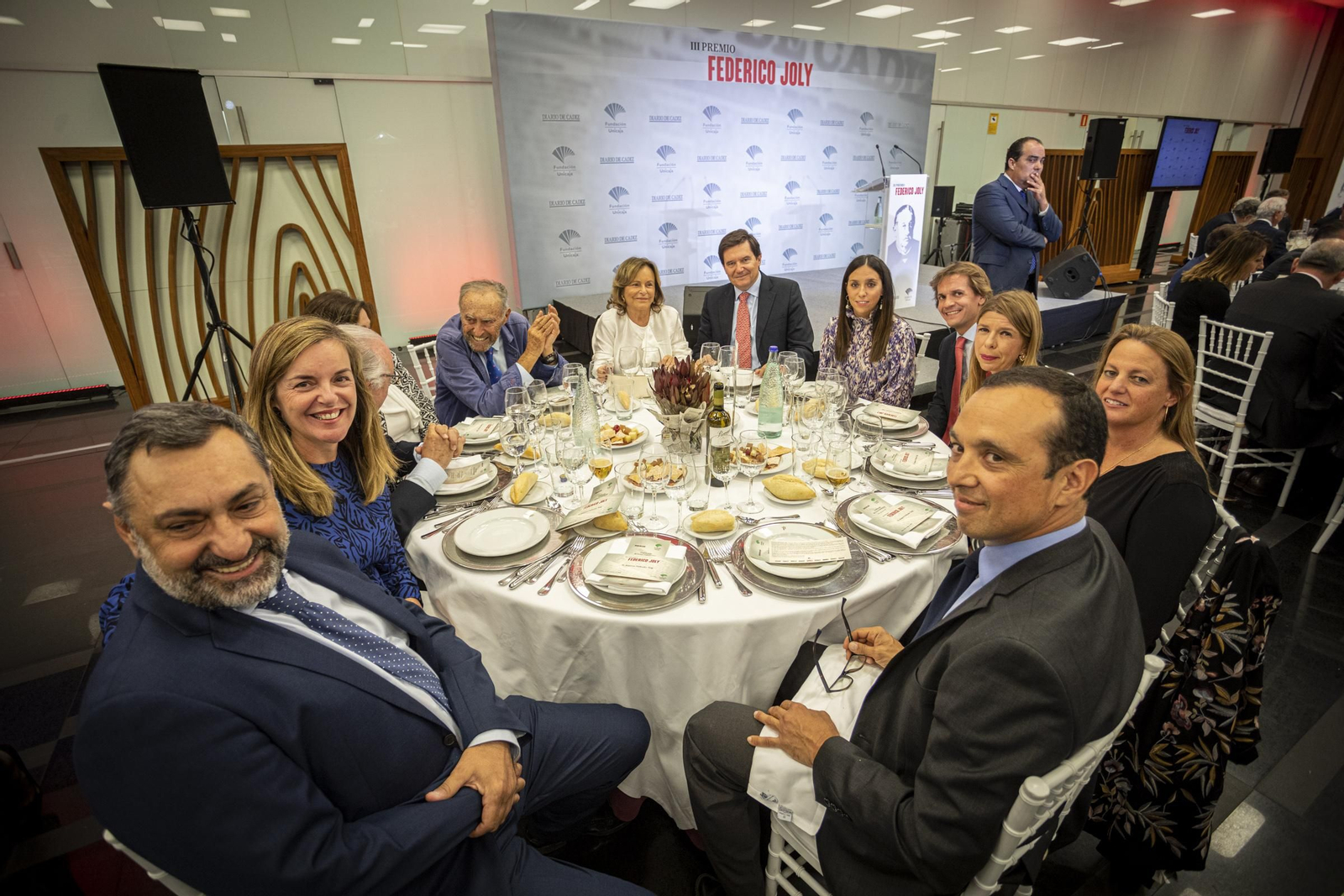 Entrega del premio Federico Joly a Augusto Delkáder