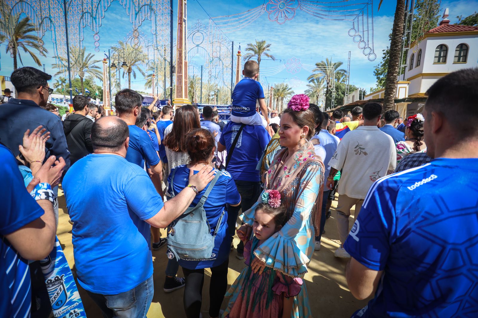 Imágenes del ambiente el domingo en la Feria de Jerez 2024