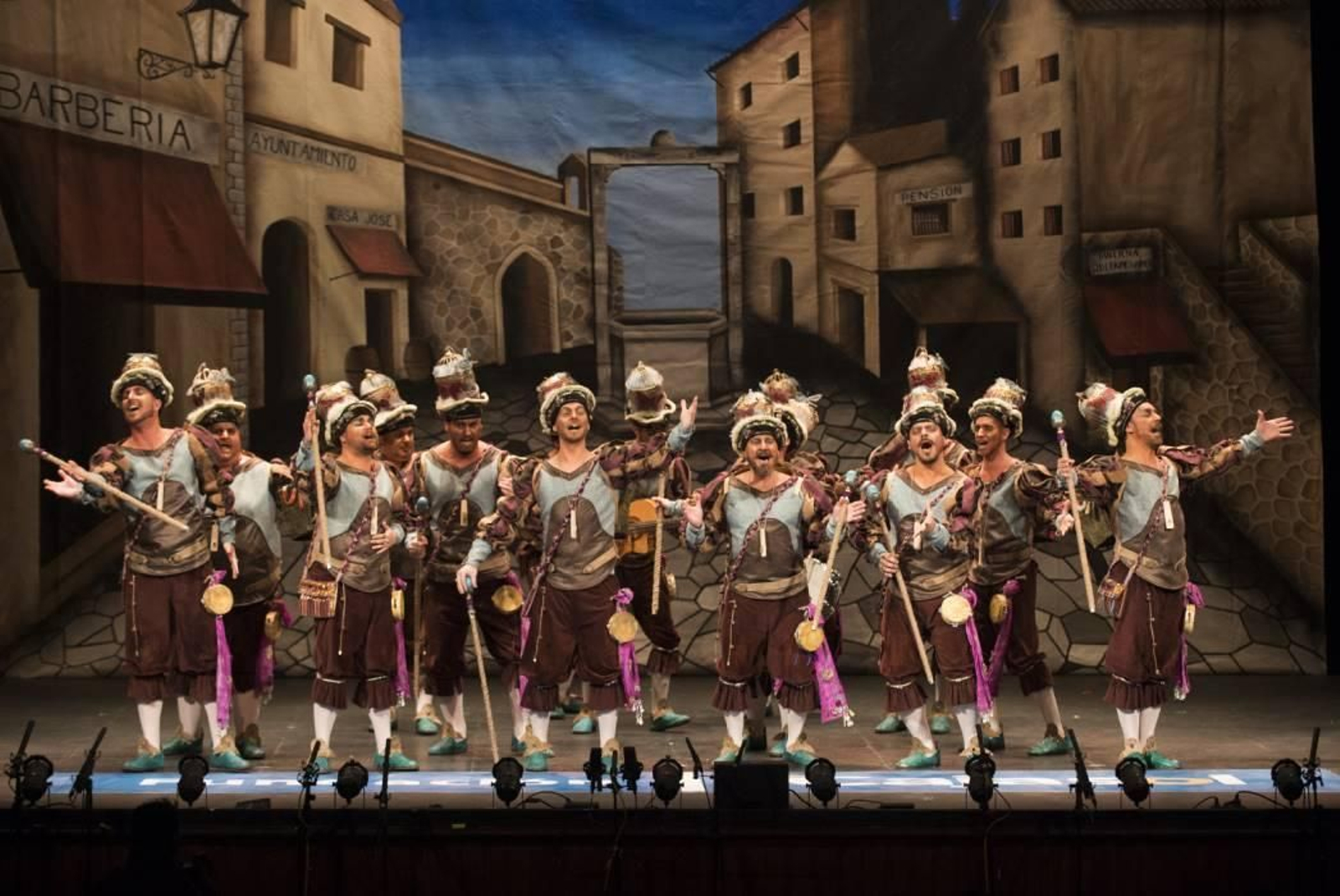 Las imágenes de la octava función clasificatoria