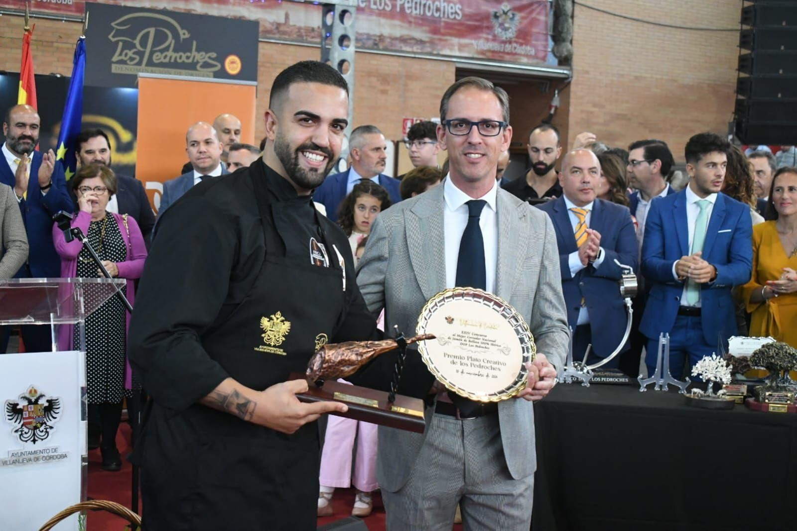 El concurso de mejor cortador en la Feria del Jamón de Los Pedroches, en imágenes