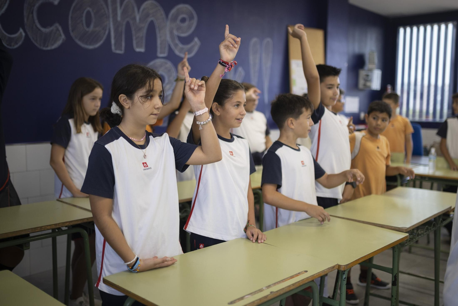 Imágenes del desayuno en el colegio Salesianos en el marco del proyecto de la Fundación Prenauta por el chef  Xanty Elías