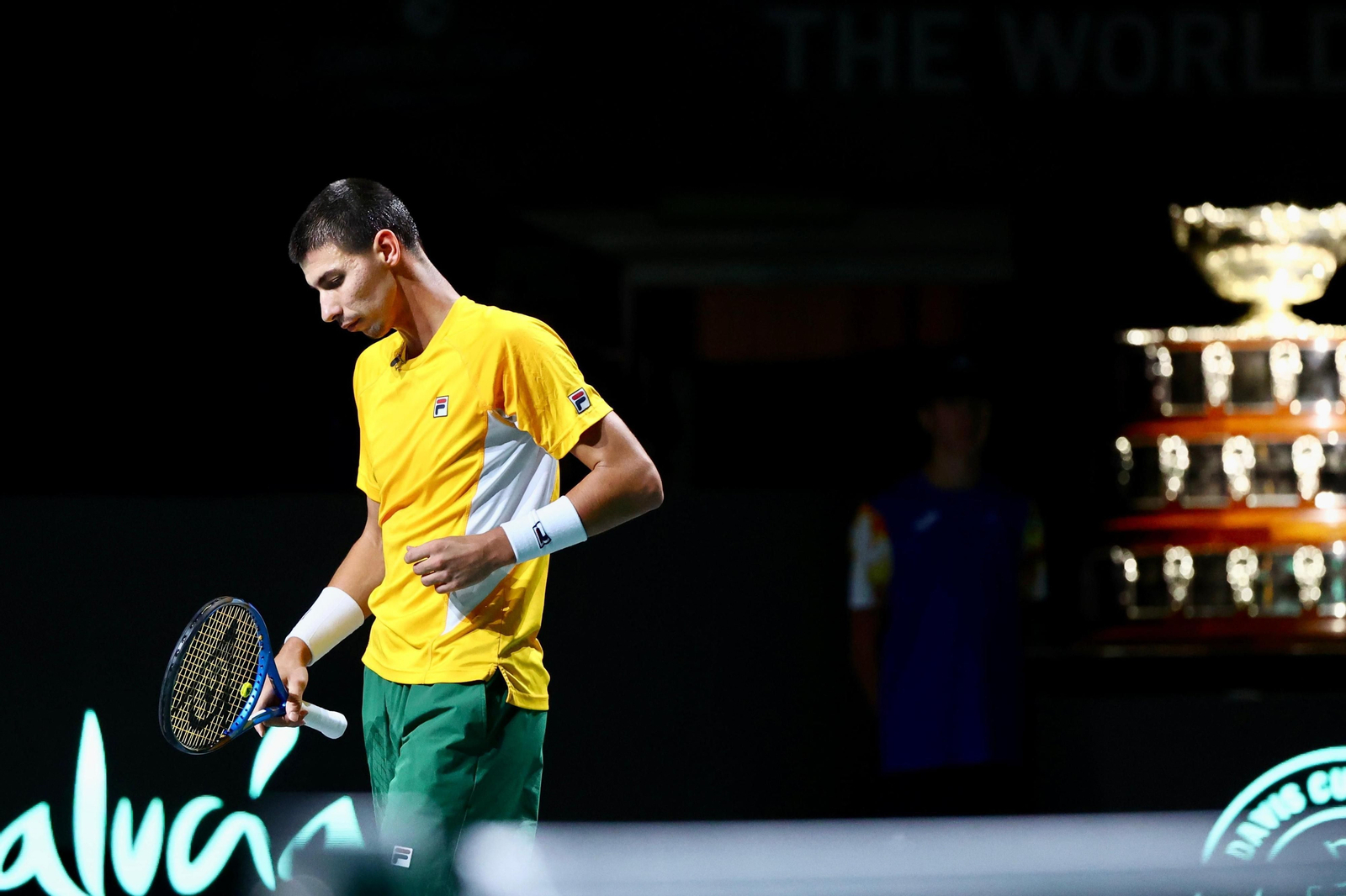 Copa Davis en Málaga: Virtanen - Popyrin, en fotos