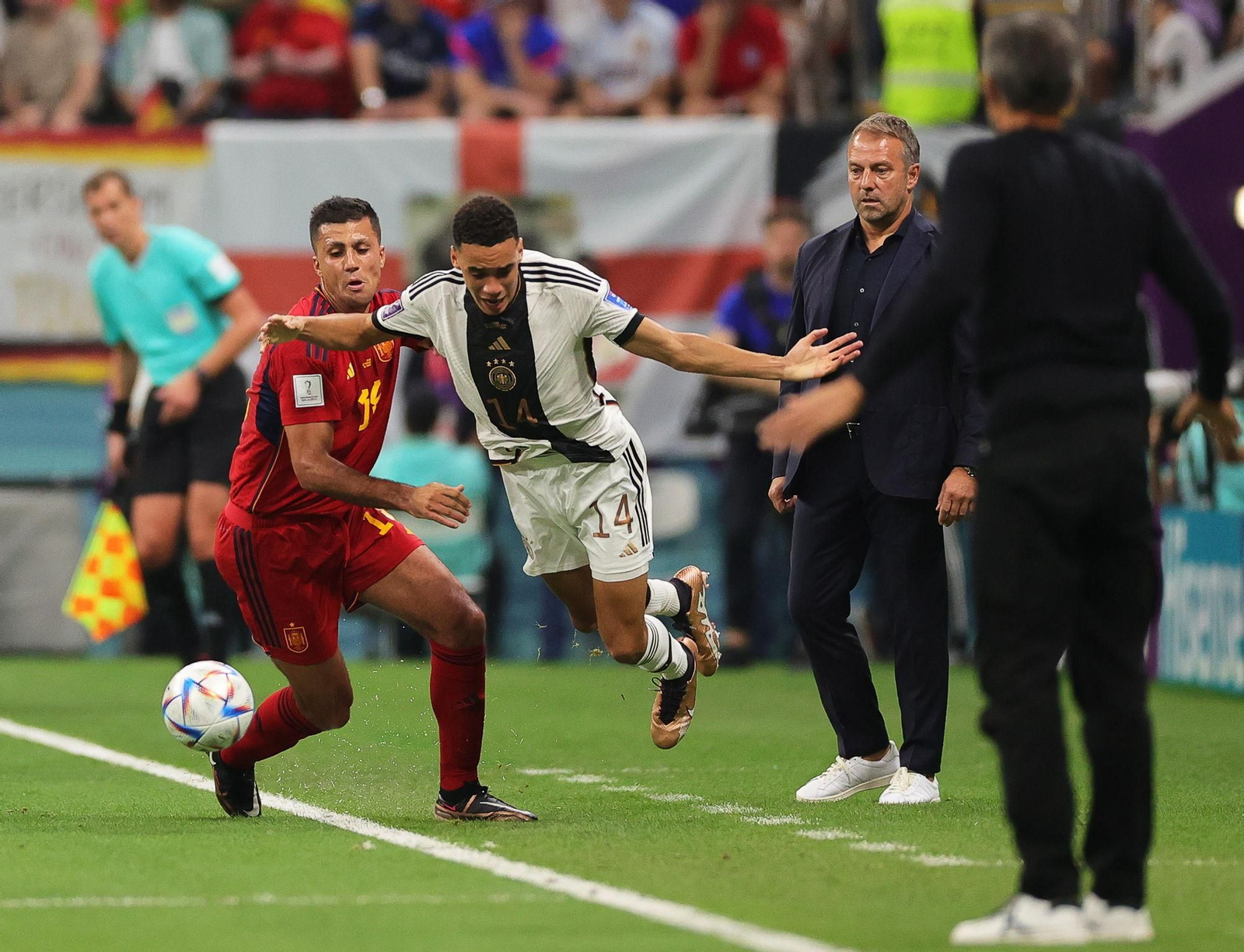 Las fotos del España-Alemania del Mundial de Qatar