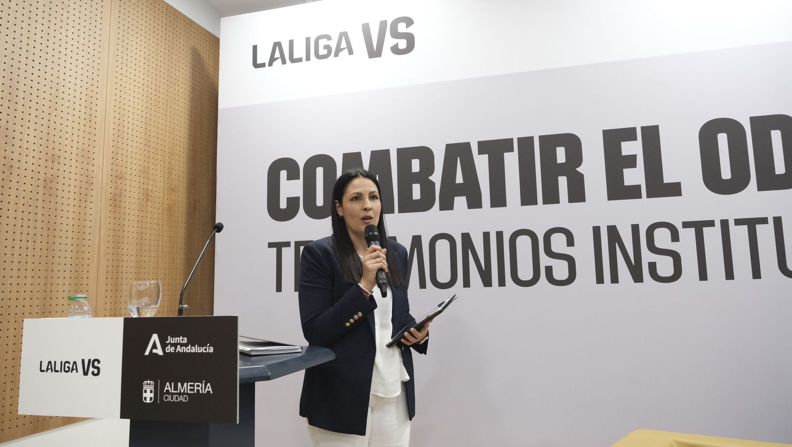 Jornada sobre racismo organizada por LaLiga en el Espacio Alma, en imágenes