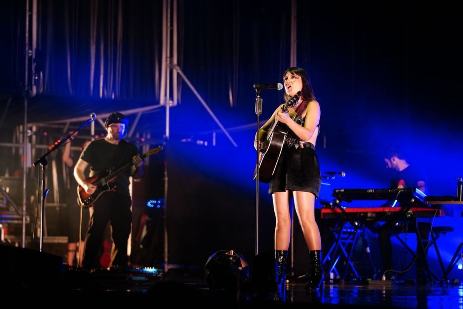 El concierto de Amaral en Pozoblanco, en imágenes