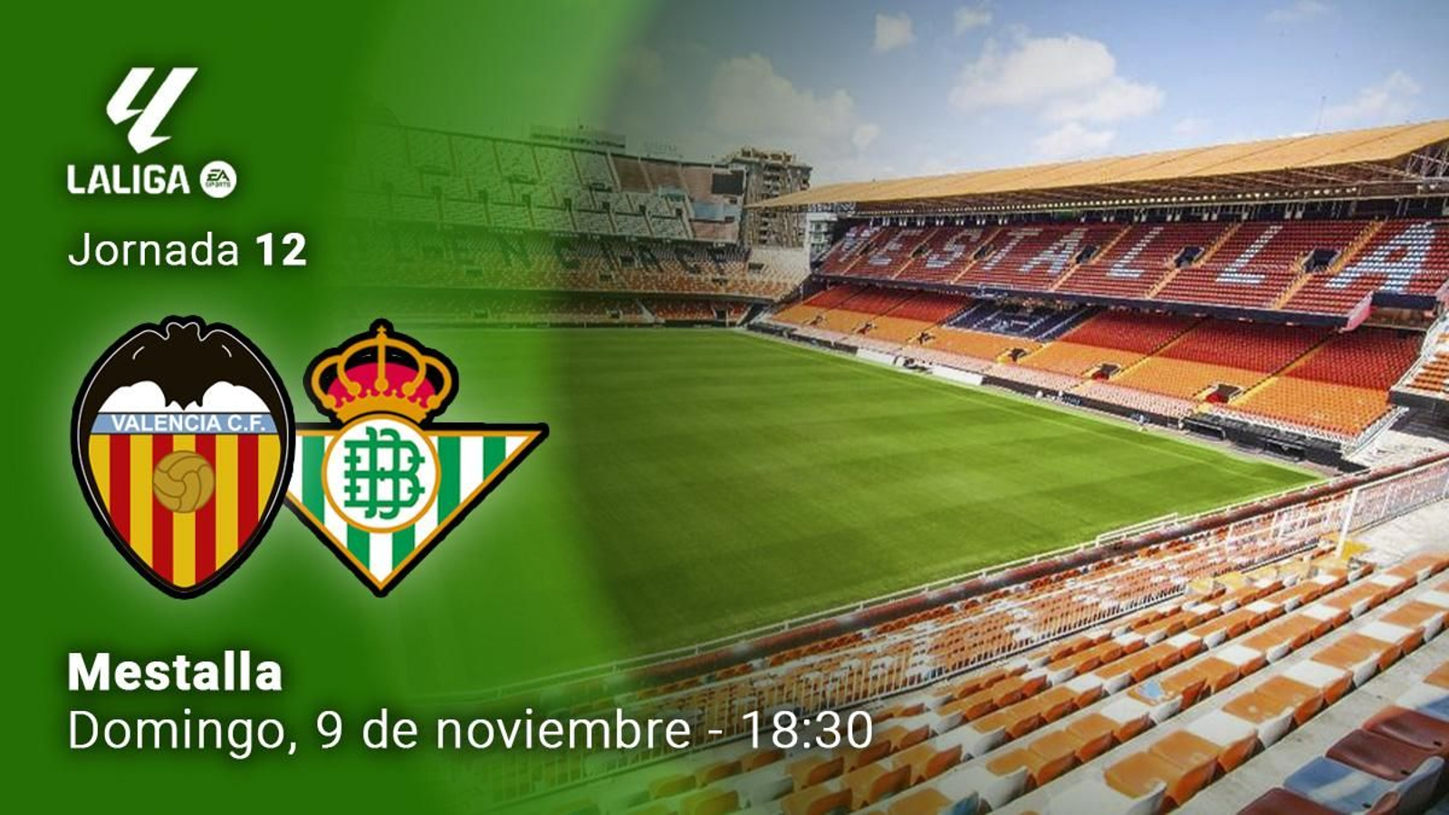 El directo del Valencia-Betis