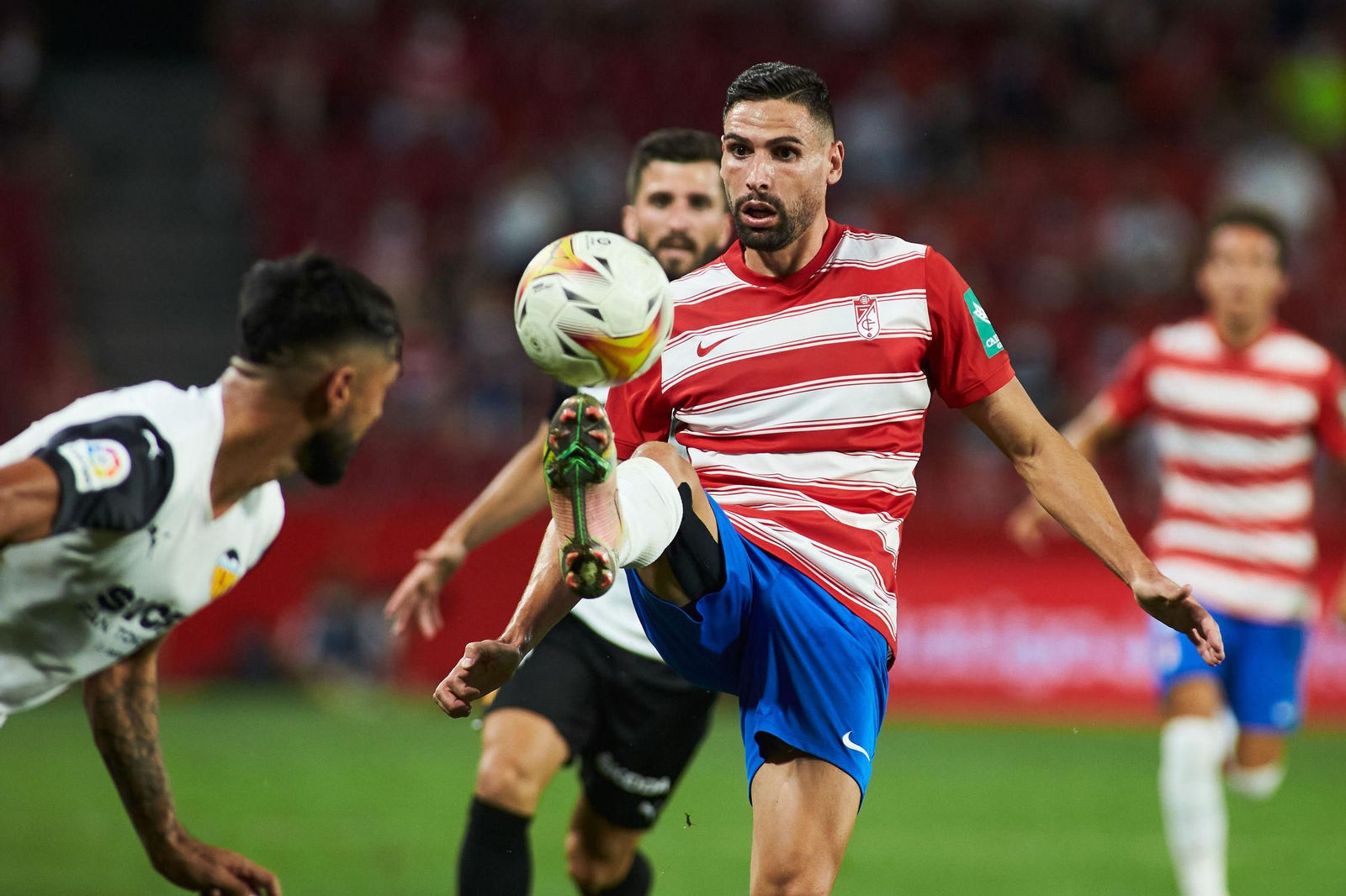 Antonio Puertas en un Granada-Valencia anterior