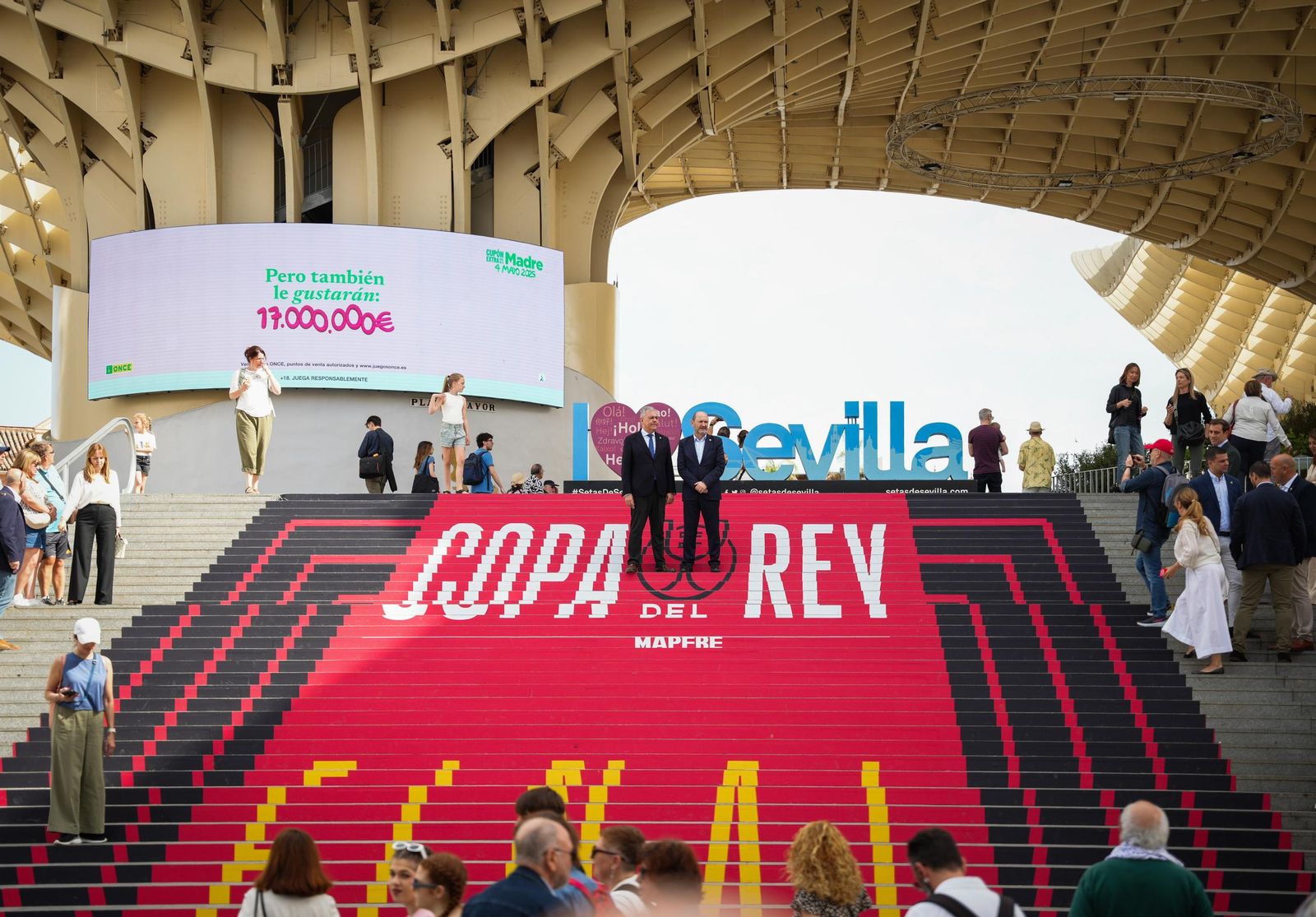 La fotos del día antes de la final de Copa Barcelona - Real Madrid