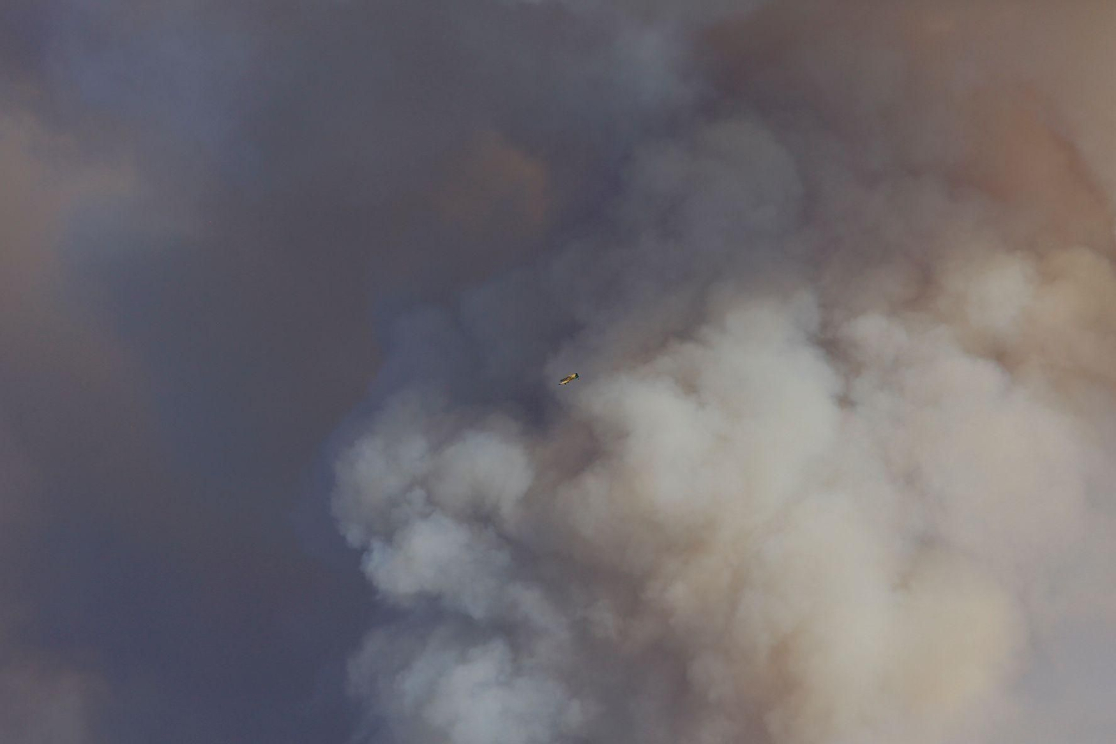 El incendio en Pujerra, en Málaga, en fotos