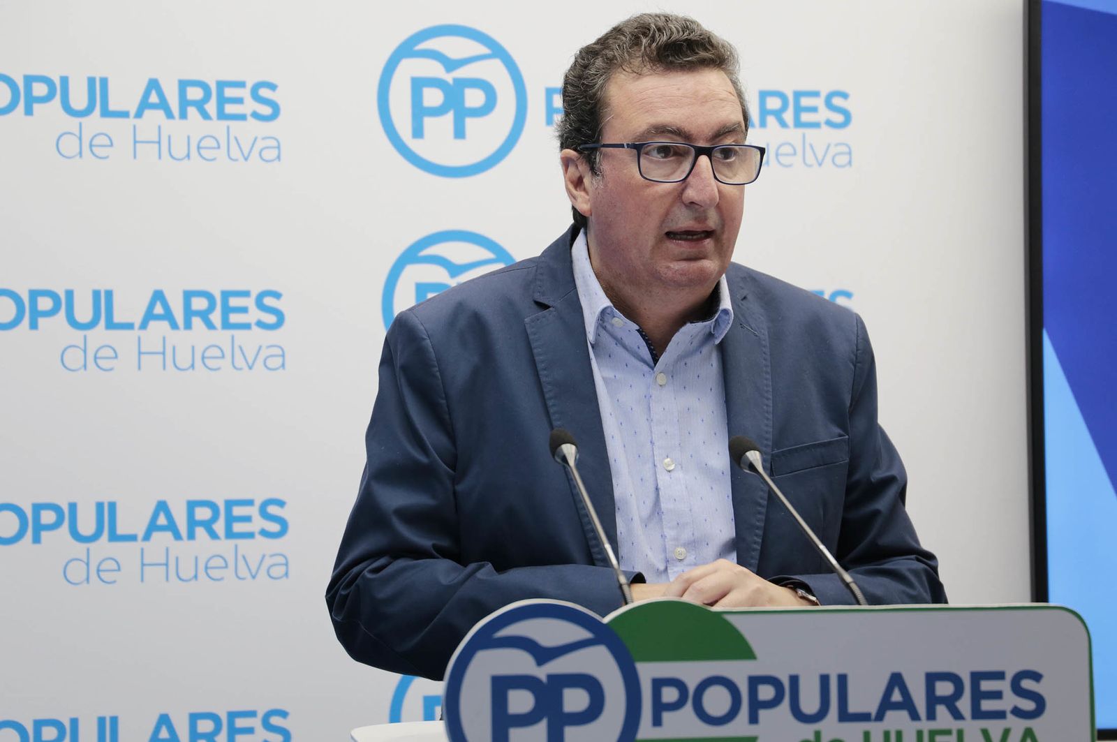 Manuel Andrés González, en rueda de prensa.