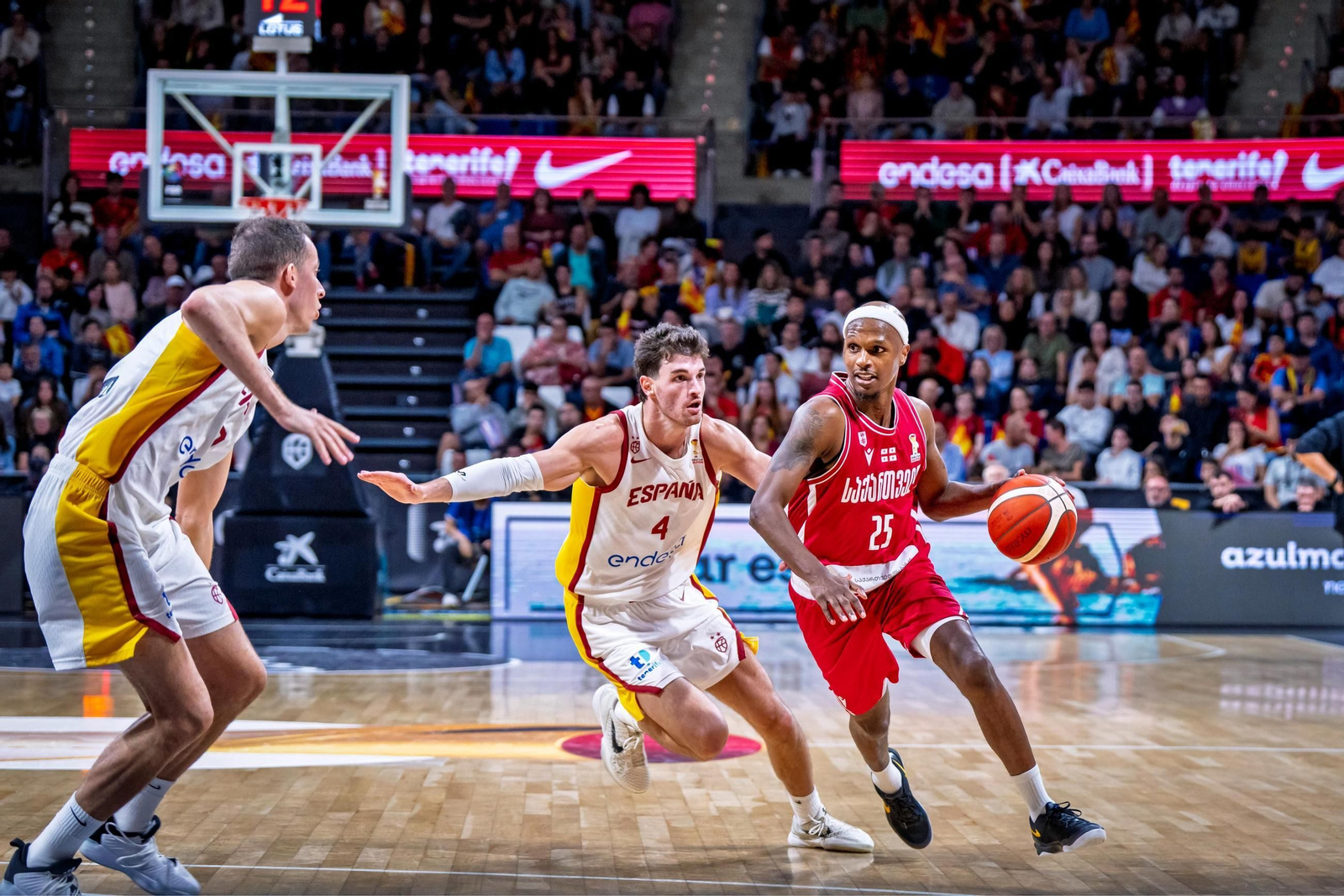 Las fotos del España-Georgia de baloncesto