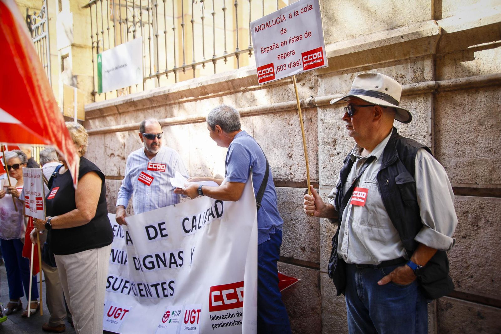 Las imágenes de la manifestación por la "ley de dependencia"