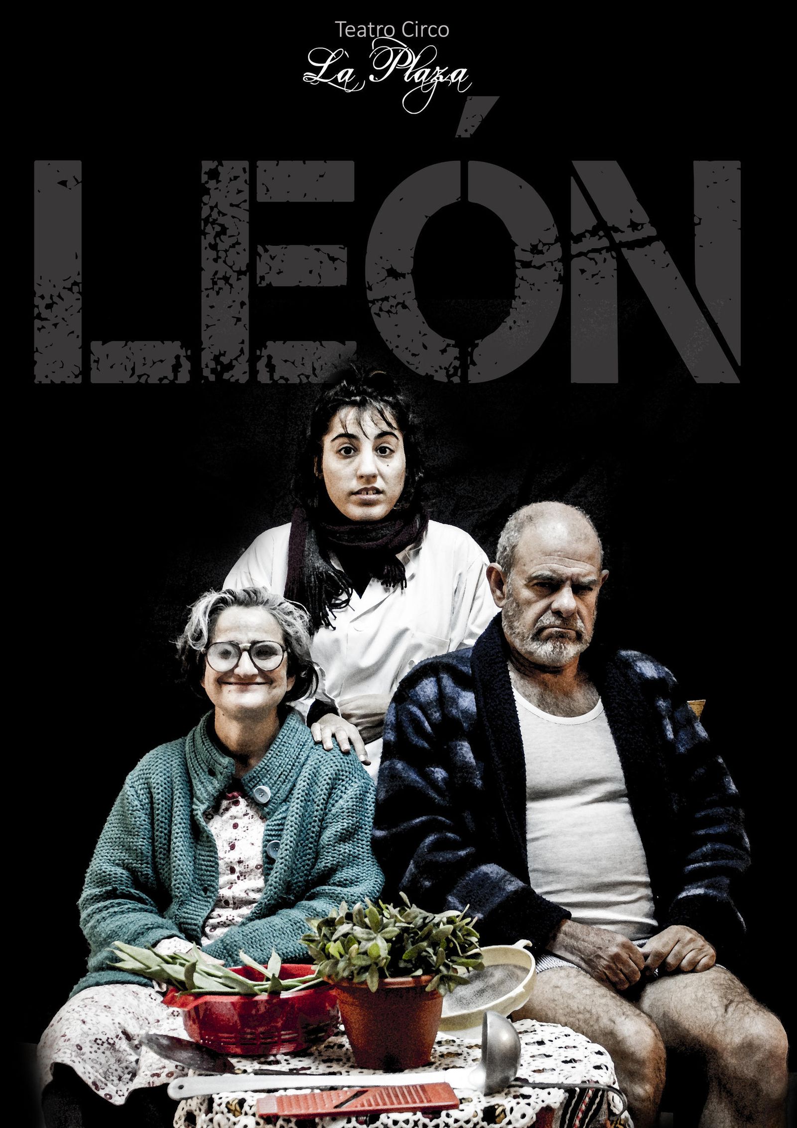 Los actores están dirigidos por Mané Solano.