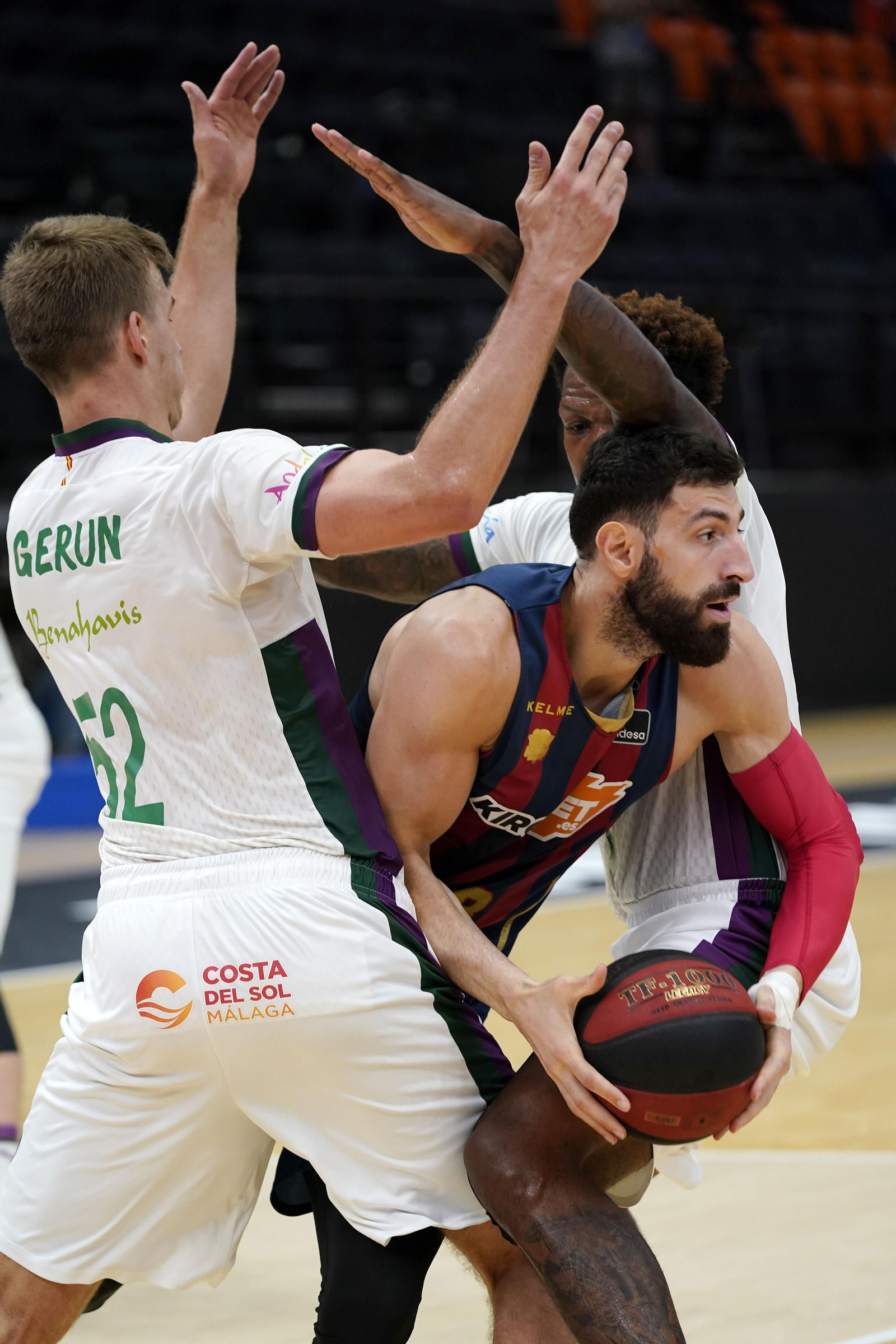 El Baskonia-Unicaja, en fotos