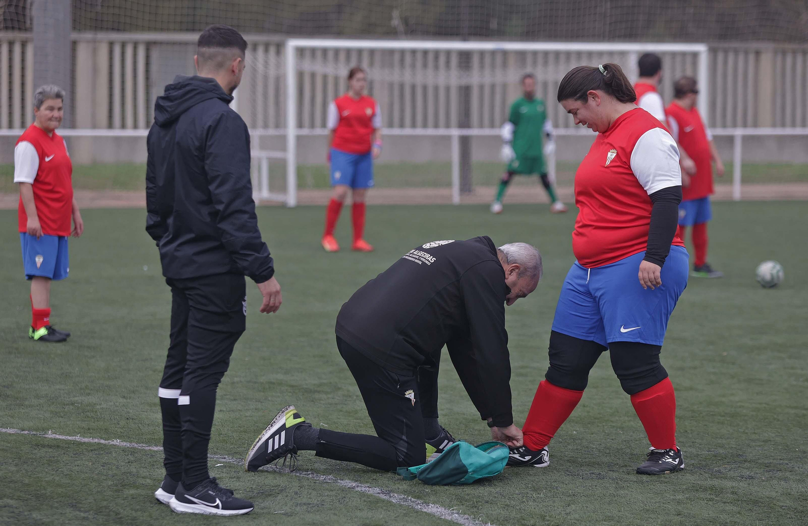 Fotos de la jornada de la Liga Andaluza Inclusiva de fútbol celebrada en Algeciras