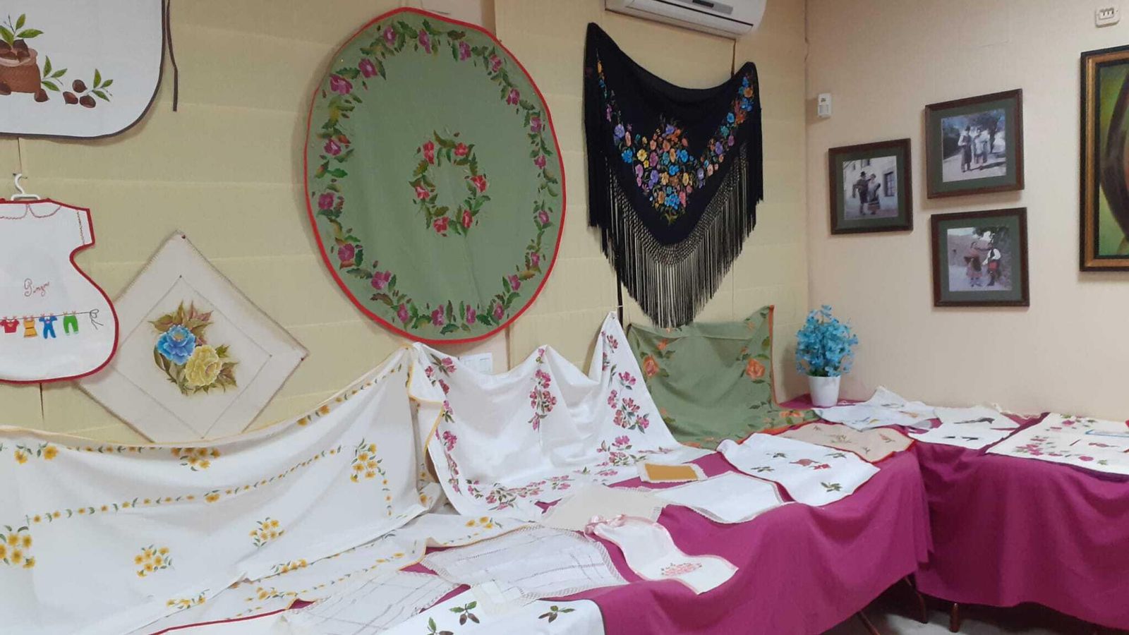 Algunas de las piezas que se muestran.