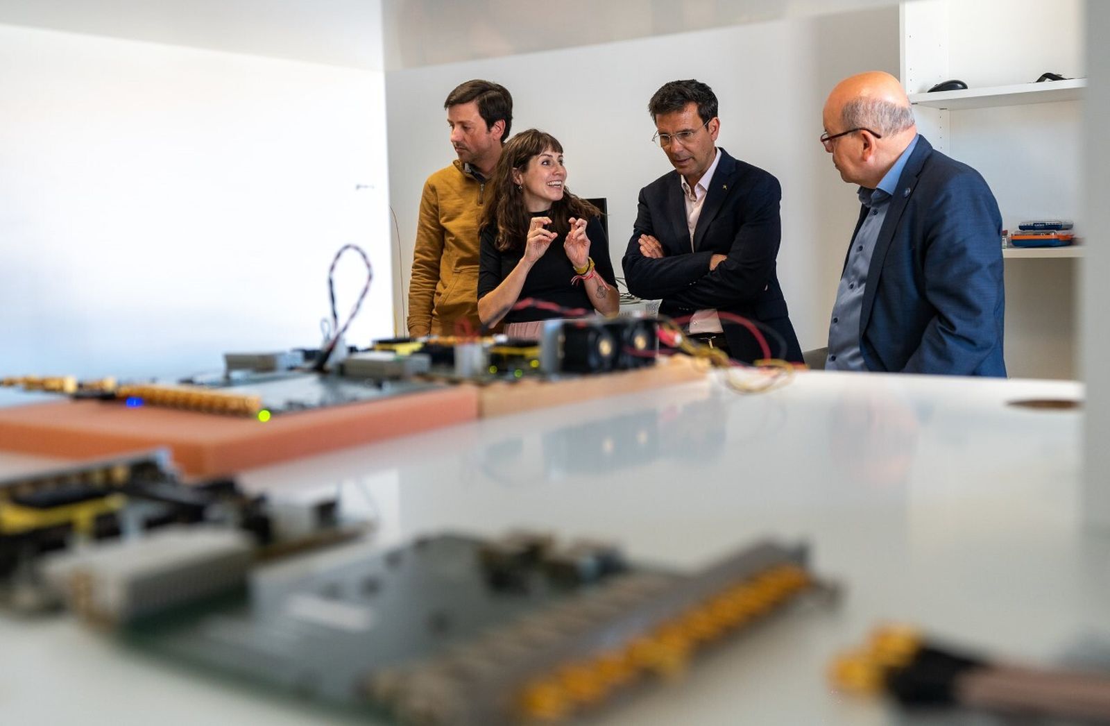 Reunión con Safran Electronic.