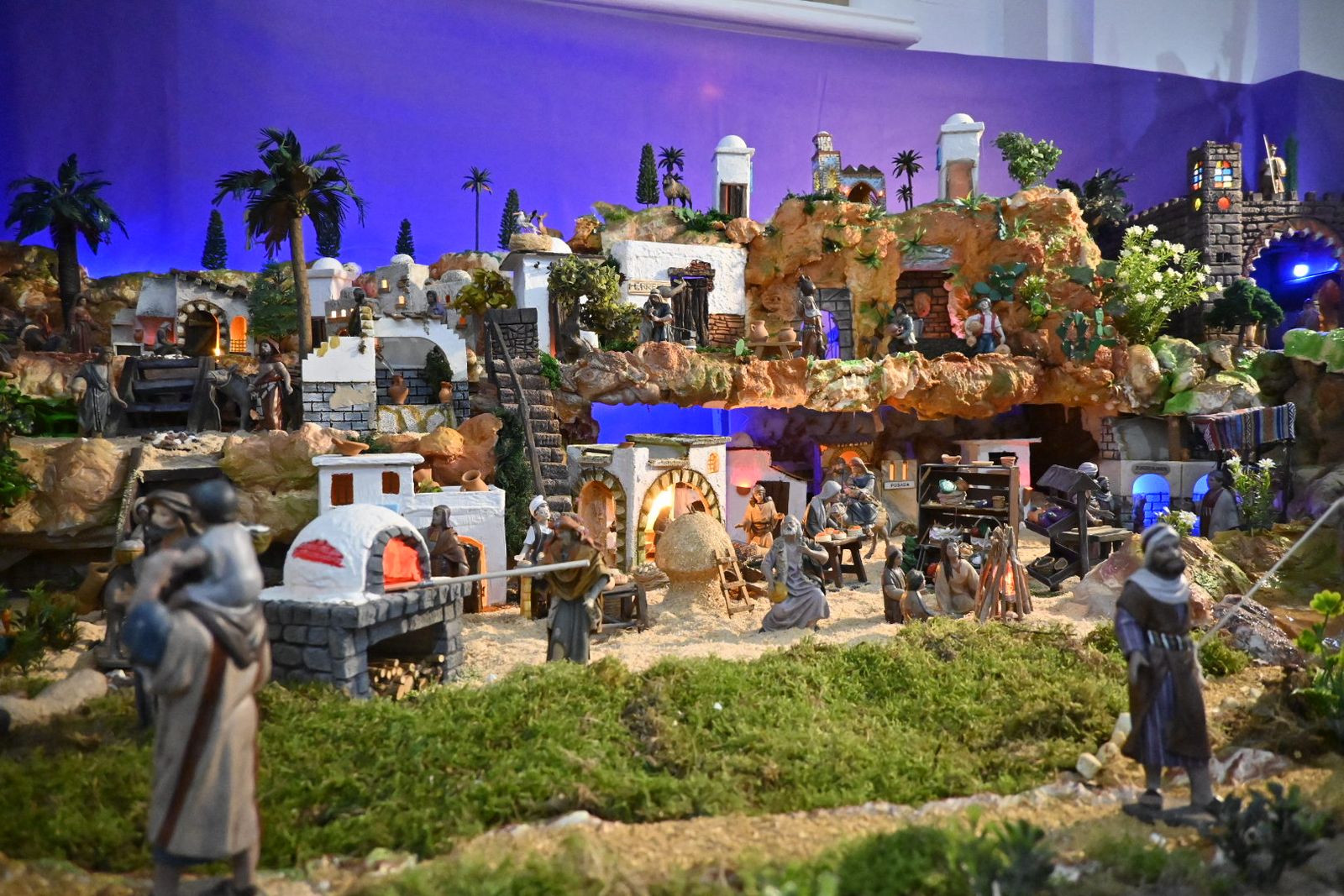 Las mejores imágenes de los belenes de Huelva, vistas de cerca