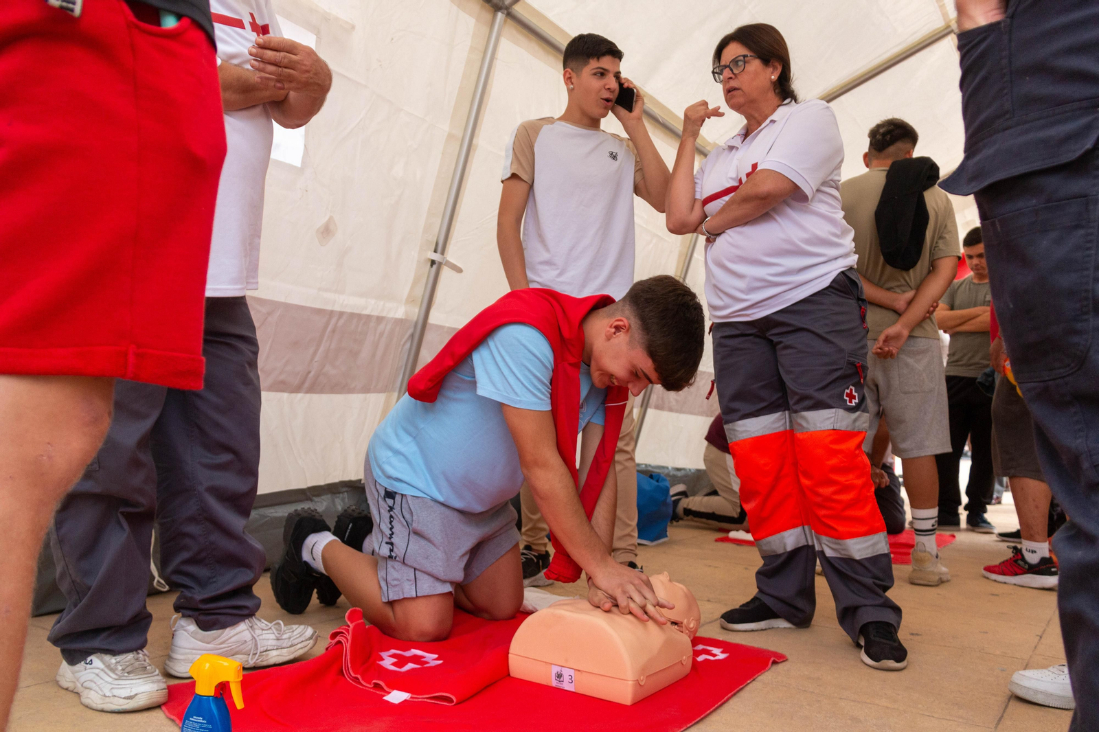 Así ha sido la gran jornada de formación en reanimación cardiopulmonar en Motril