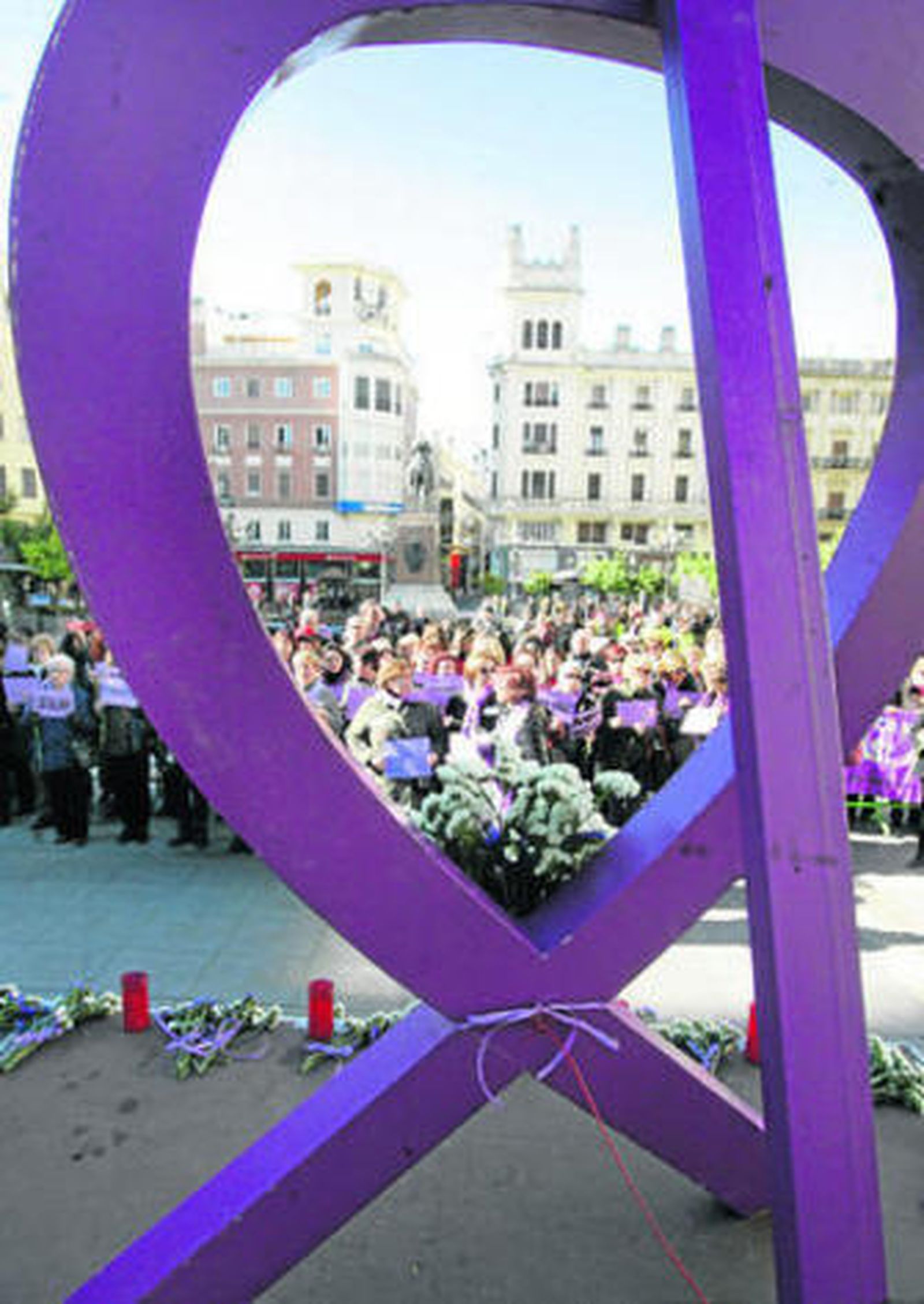 Manifestación contra la violencia machista en Córdoba, en una imagen reciente.