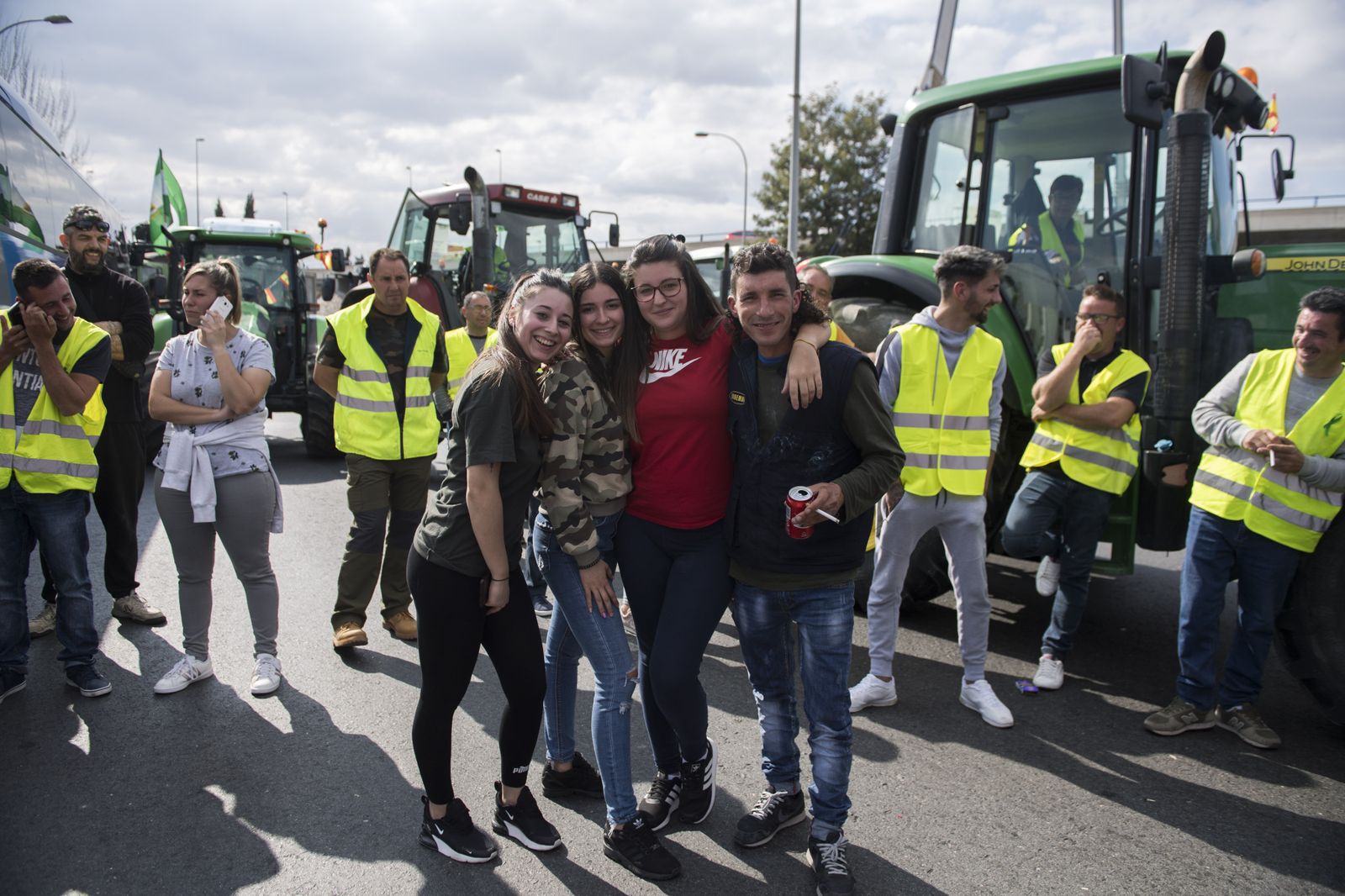 Curiosidades: las mejores fotos de la manifestación del campo en Granada
