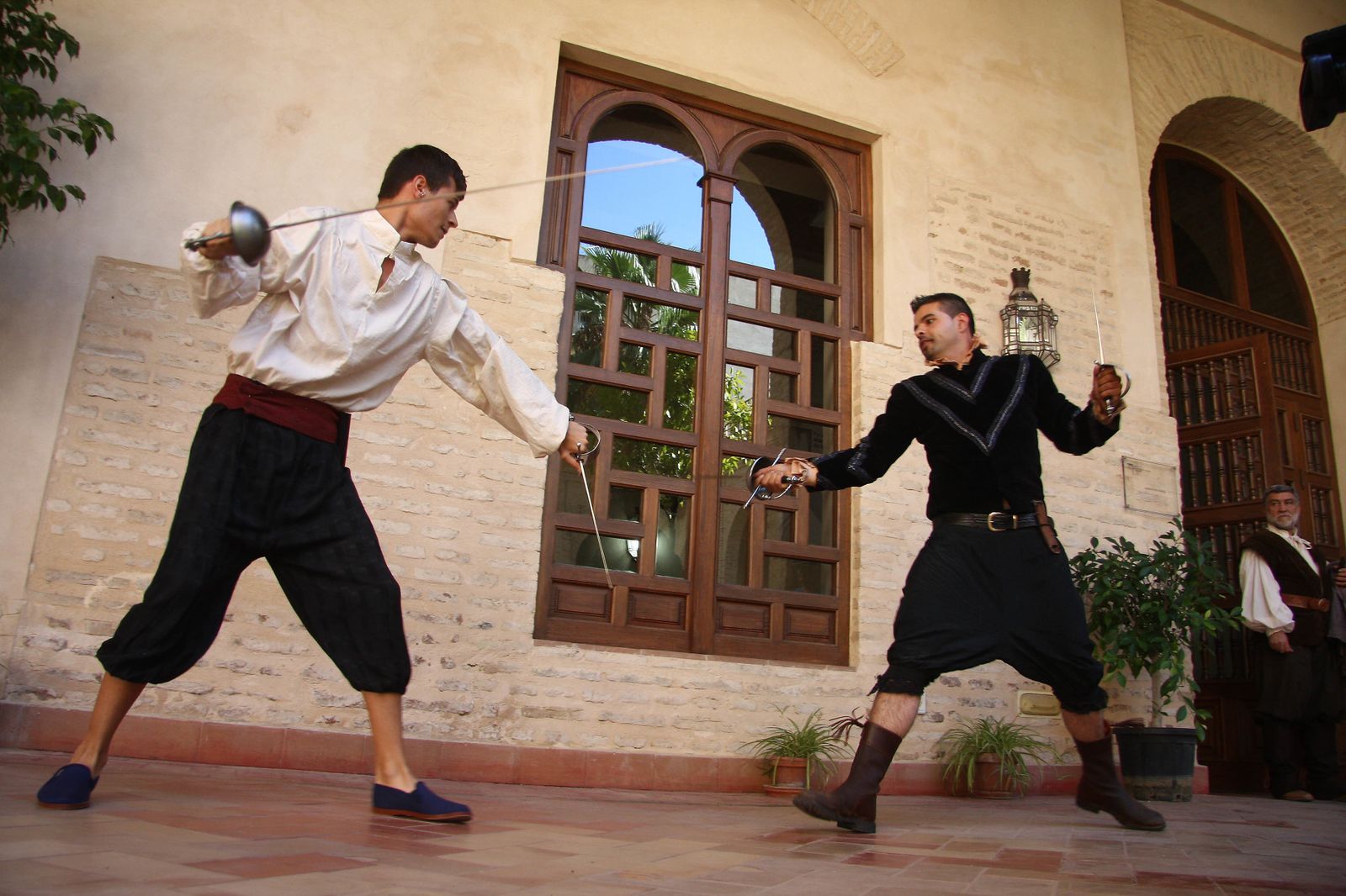 Representación en el Palacio de los Marqueses de La Algaba.
