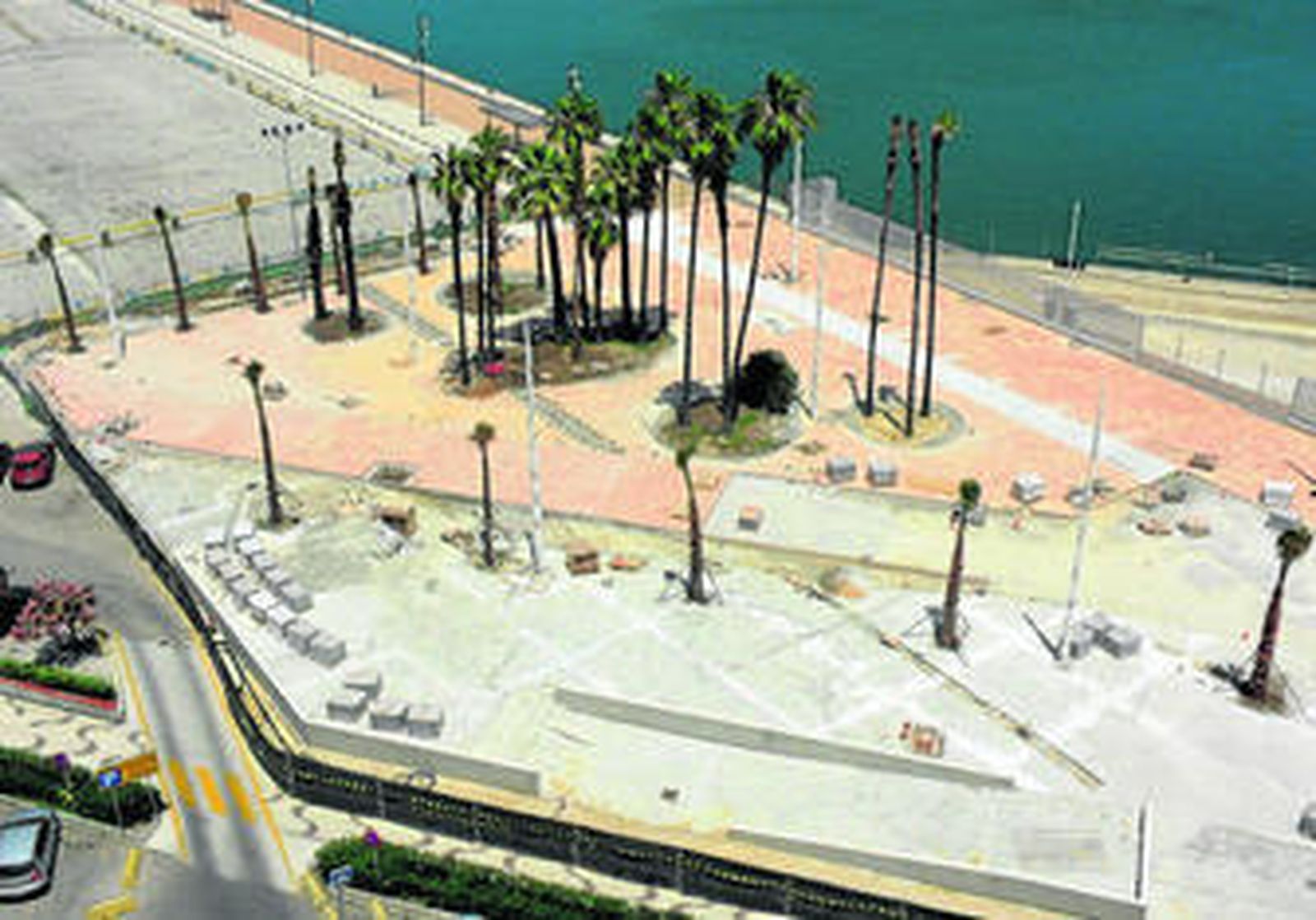 La situación actual de la obra del Acceso Central, en la zona del Oasis.