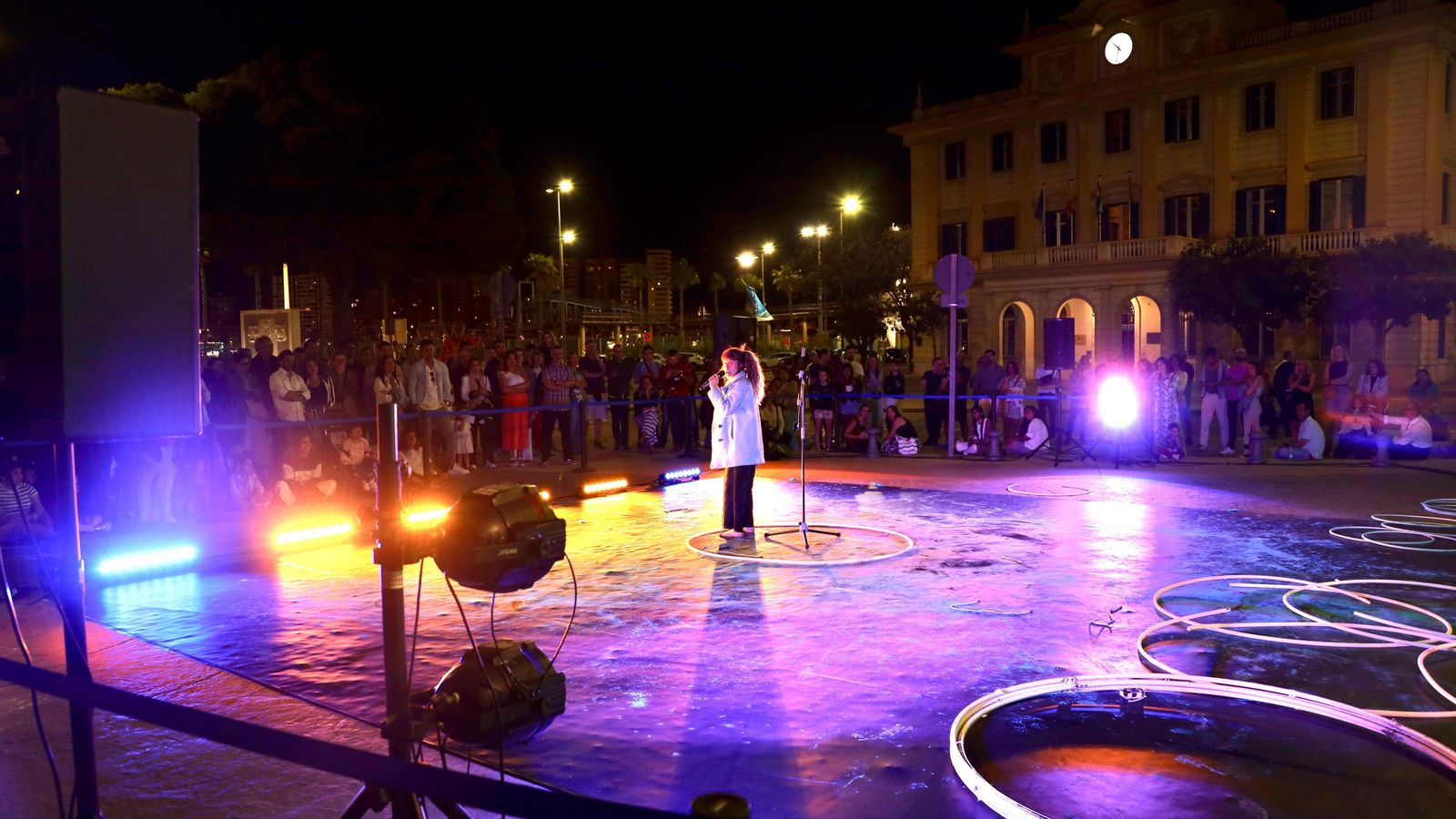 Actuaciones de música en la Noche en Blanco.