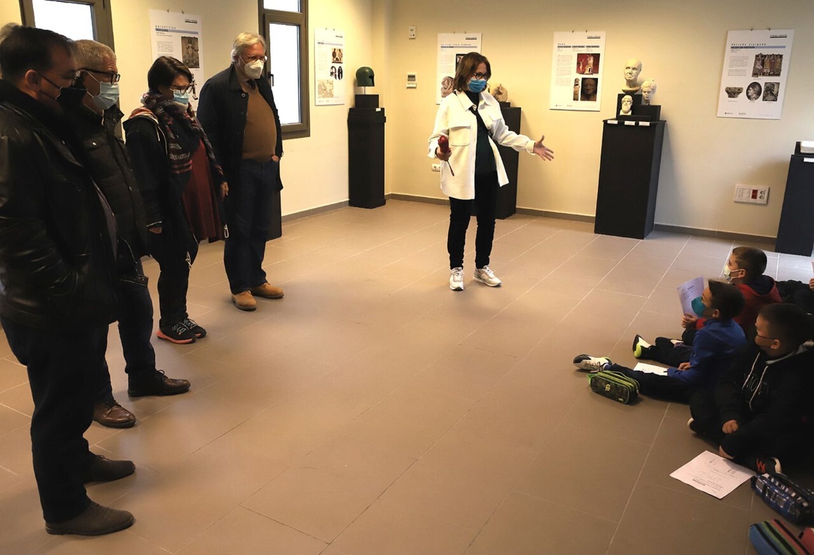 Imagen de la exposición  ‘El Museo a domicilio” abierta en Cuartillos