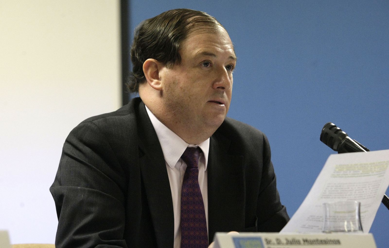 Julio Montesinos, en 2010.