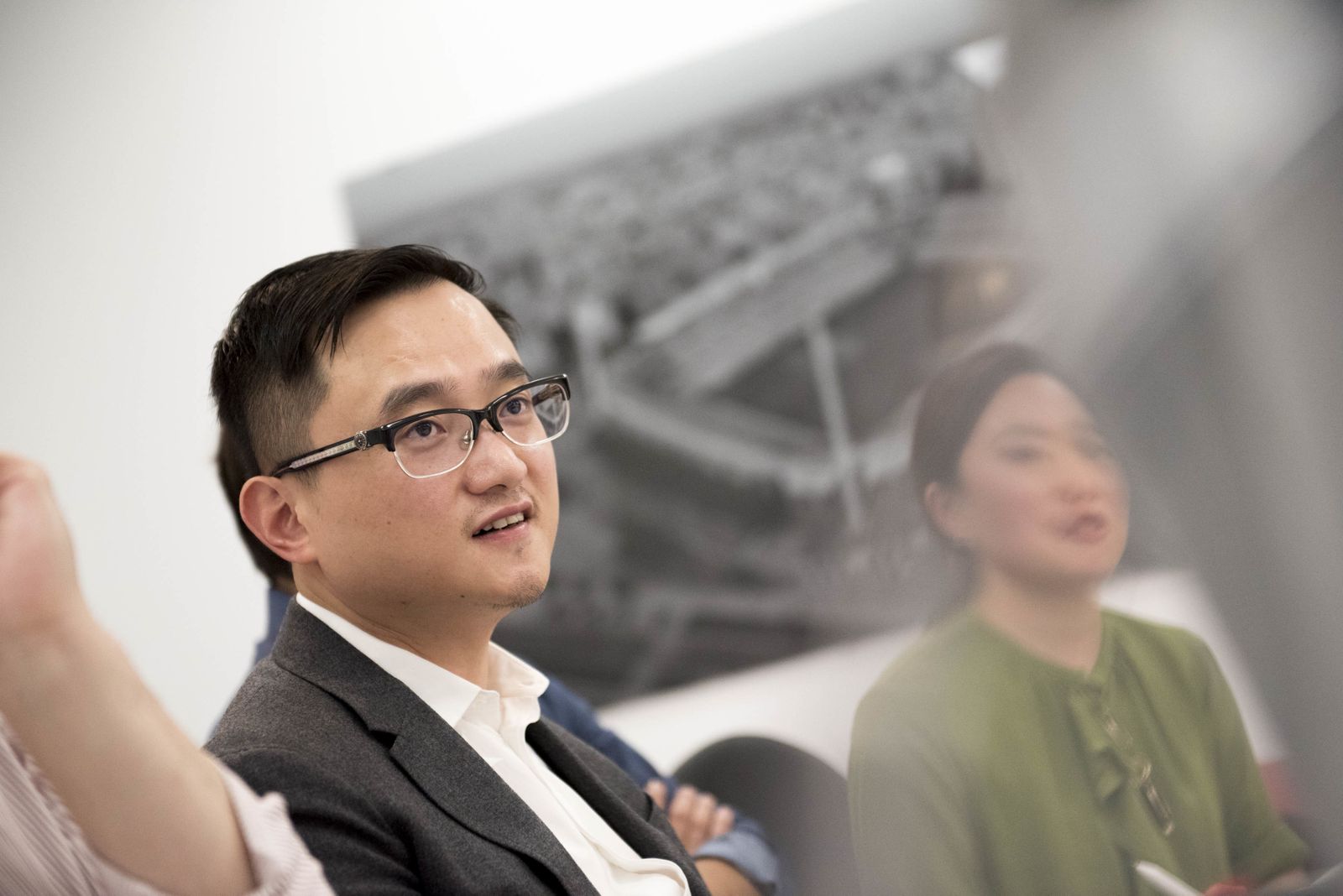 El presidente del Granada CF, Jiang Lizhang, en una de sus últimas visitas a la ciudad.