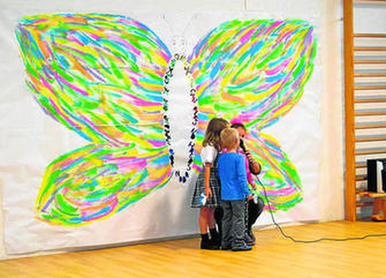 Las mariposas abrieron sus alas en Aguadulce para el pequeño Pablo