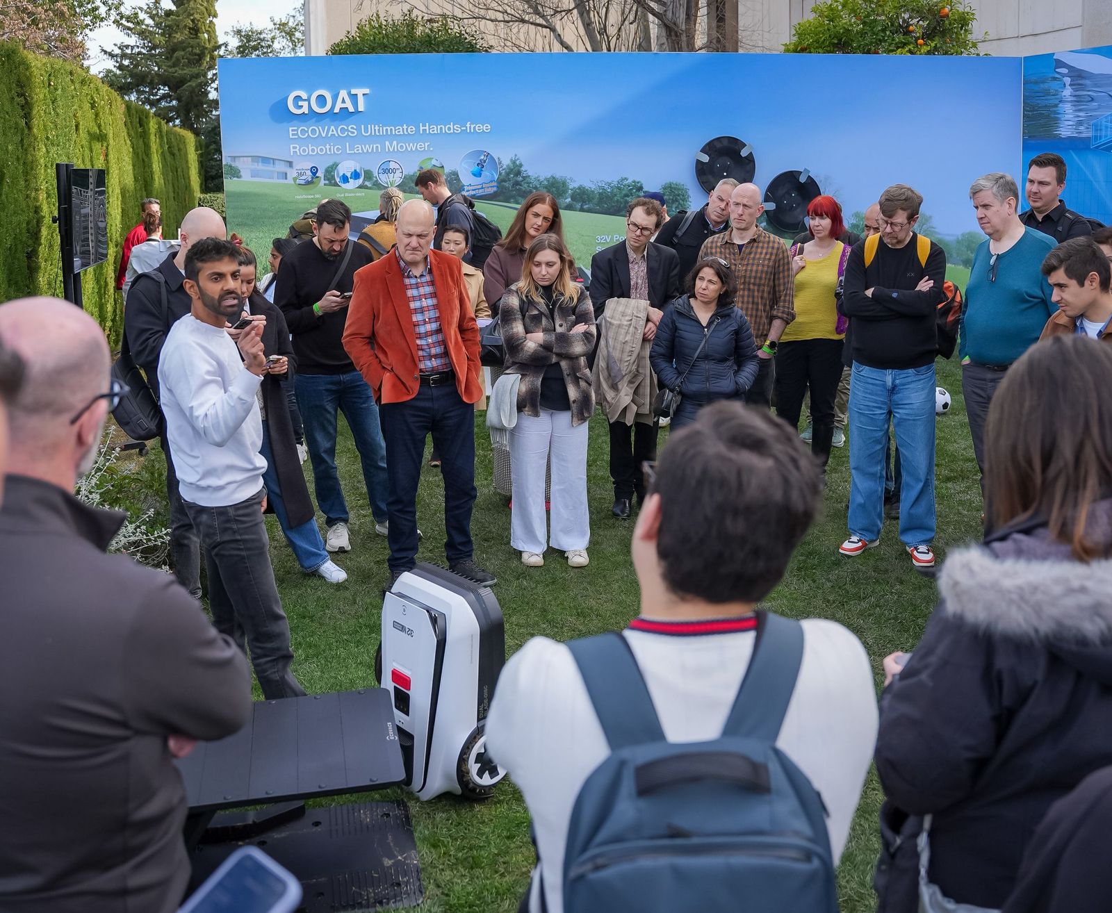 Evento de presentación de Ecovacs Robotics en Barcelona