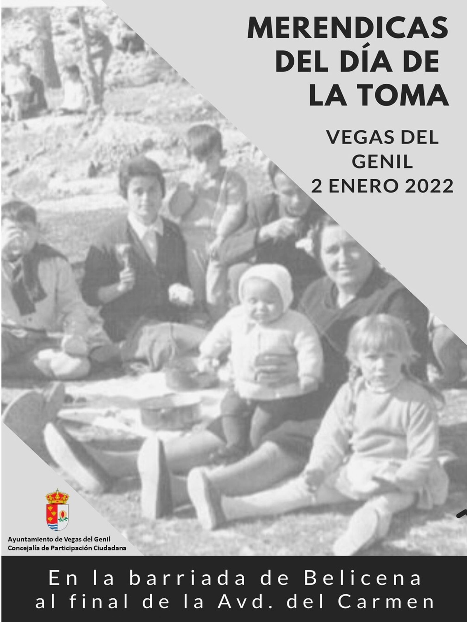 Vegas del Genil recupera las 'merendicas' en la festividad de la Toma de Granada