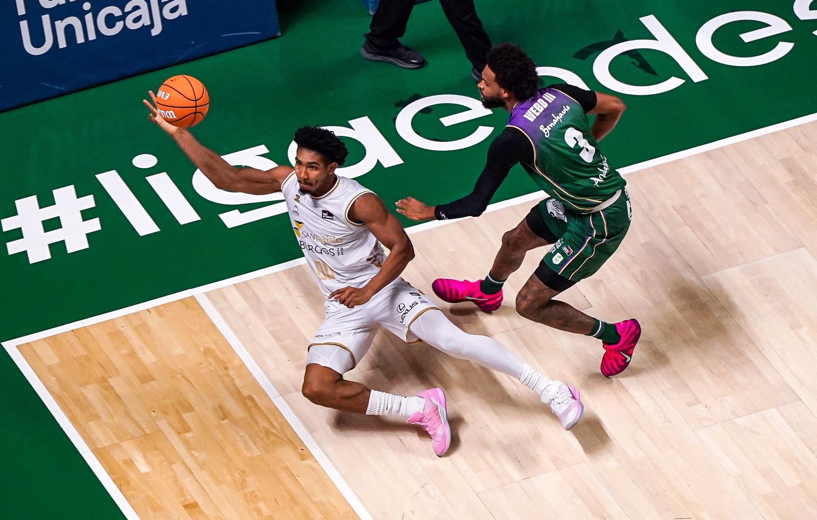 El Unicaja-San Pablo Burgos, en fotos