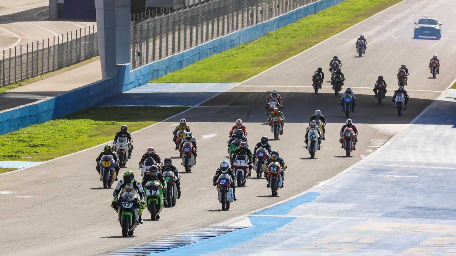 Salida de la prueba de Clásicas.