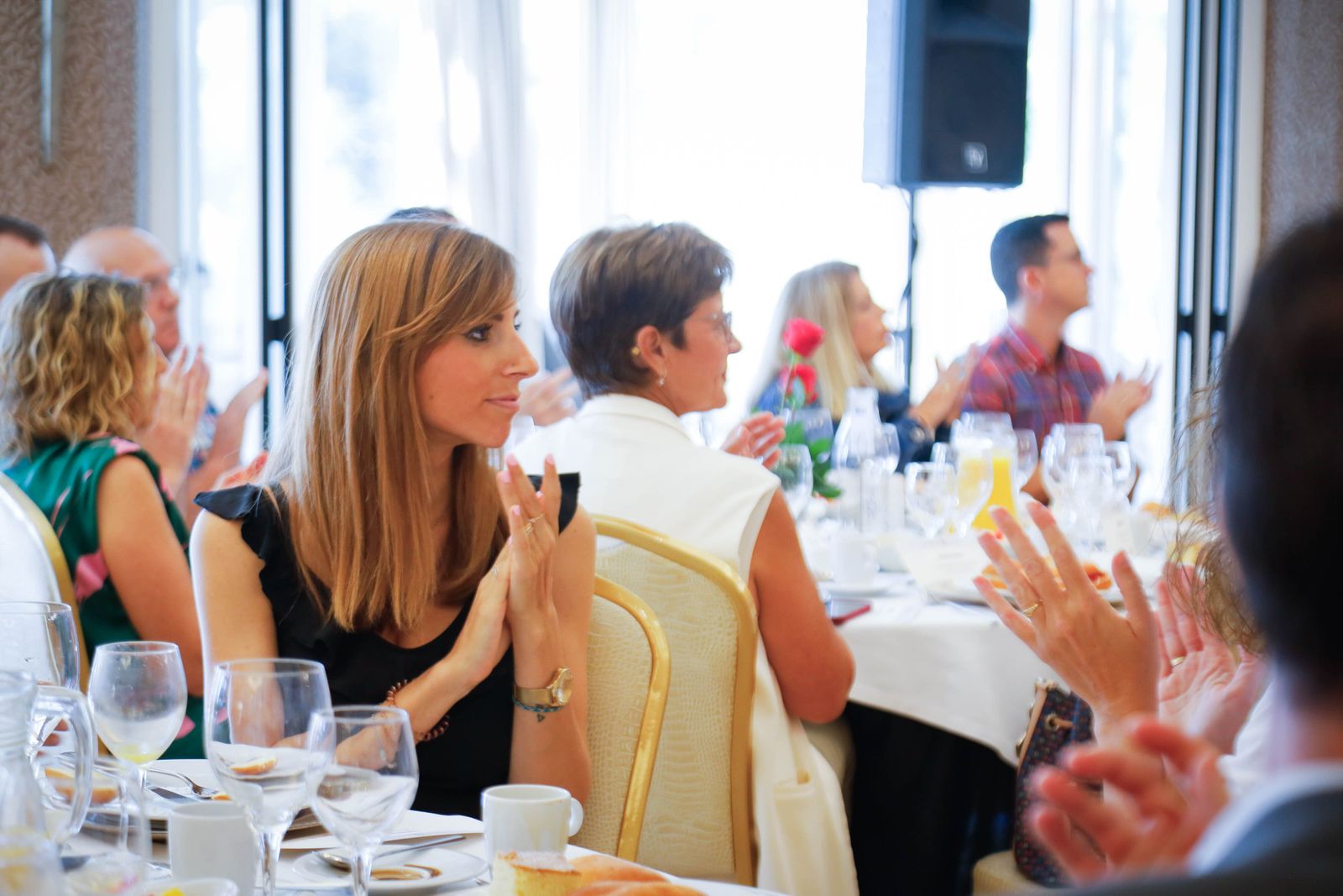 Imágenes del desayuno coloquio de Diario de Almería, con Jesús Barranco, CEO de La Unión