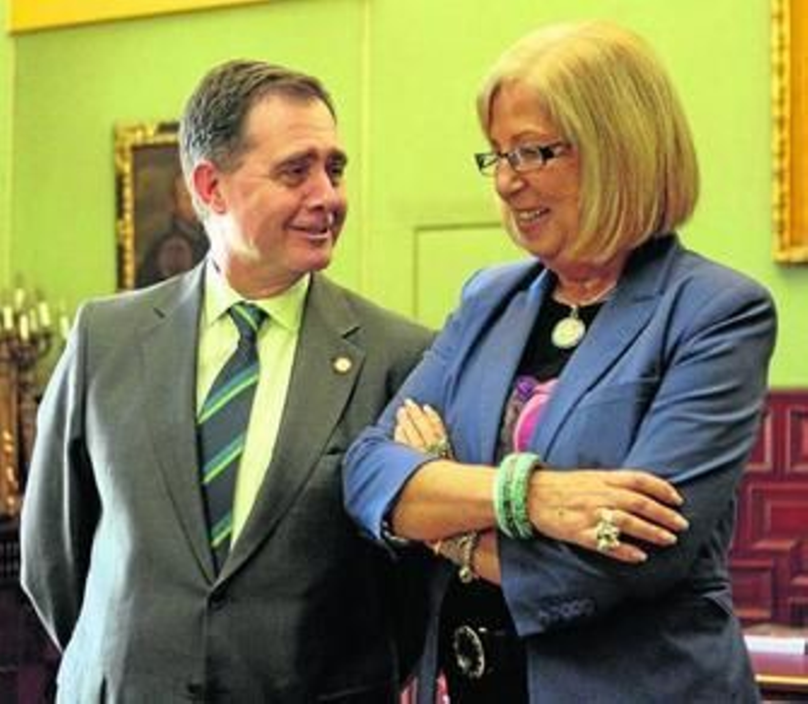 Luque y De la Calle, en una imagen de archivo.