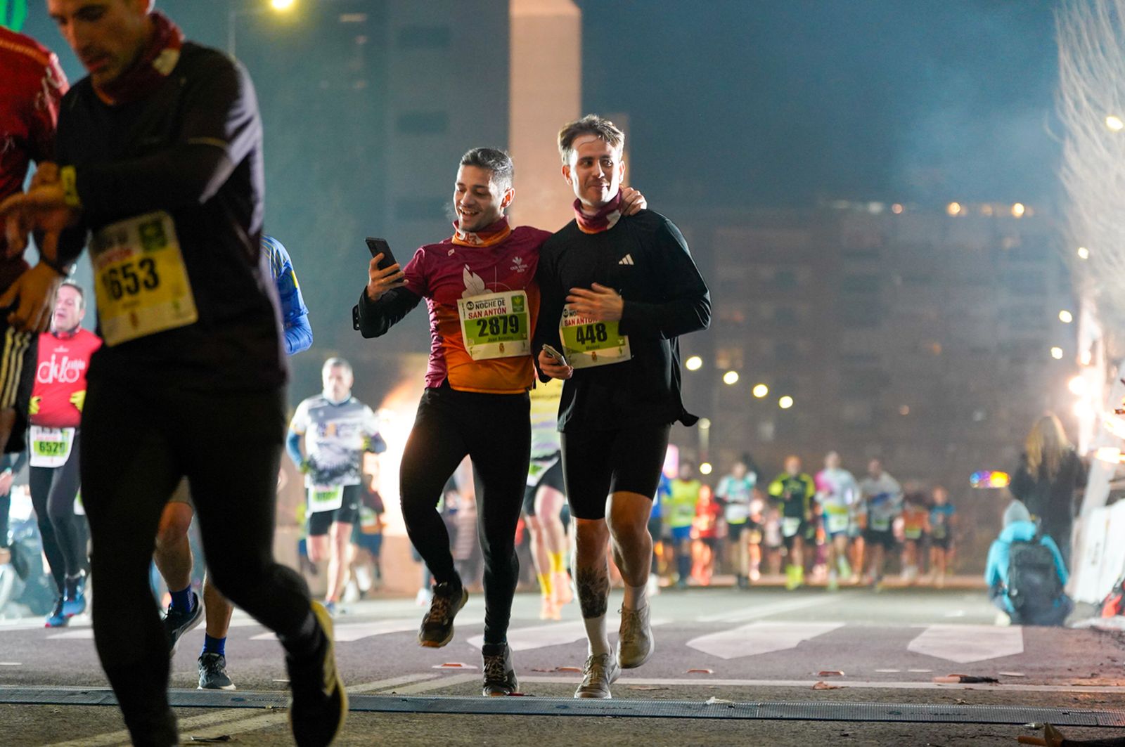 En imágenes: búscate en tu llegada a meta de la Carrera de San Antón 2026 (8)