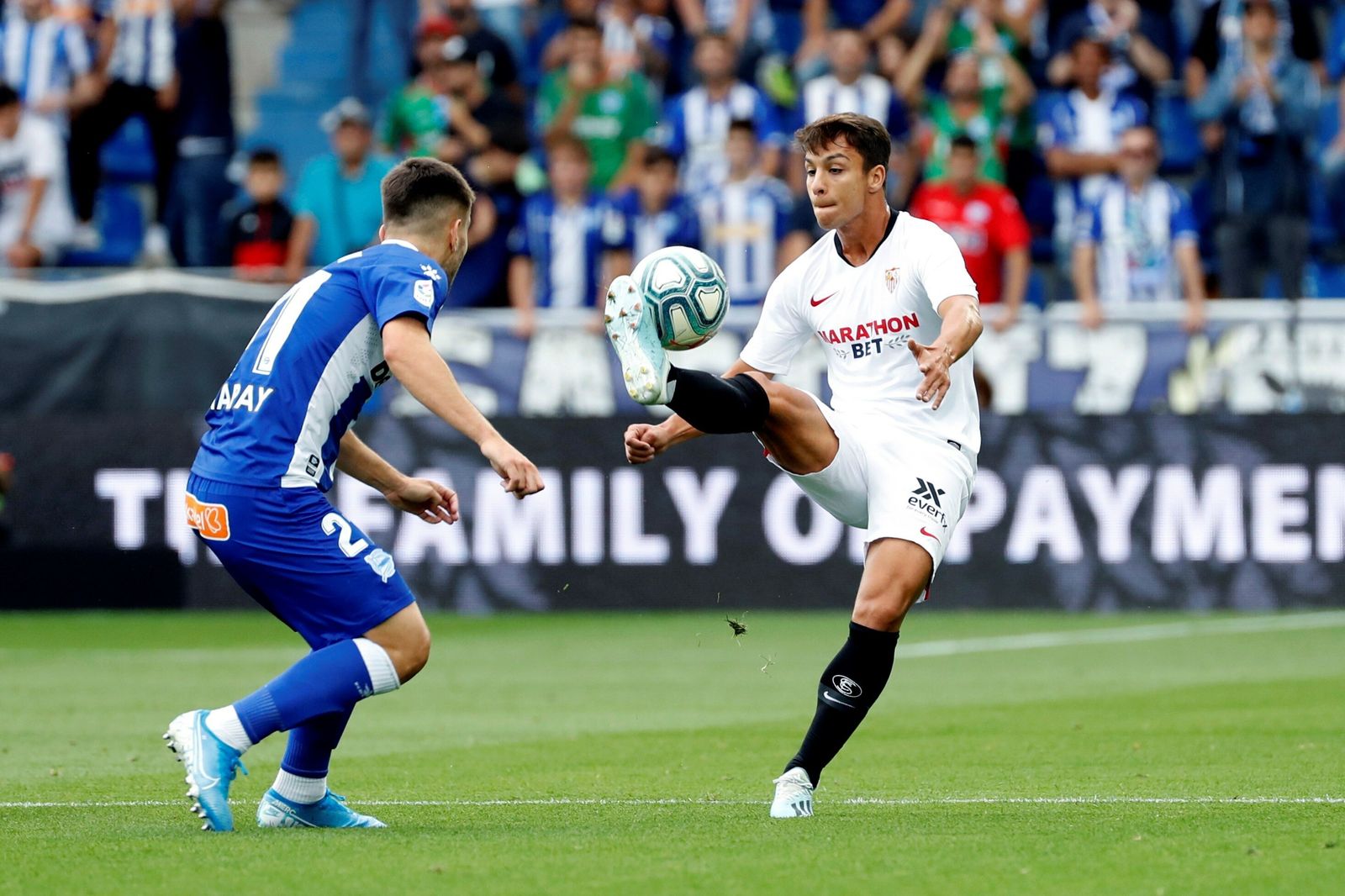 El Alavéz-Sevilla, en imágenes