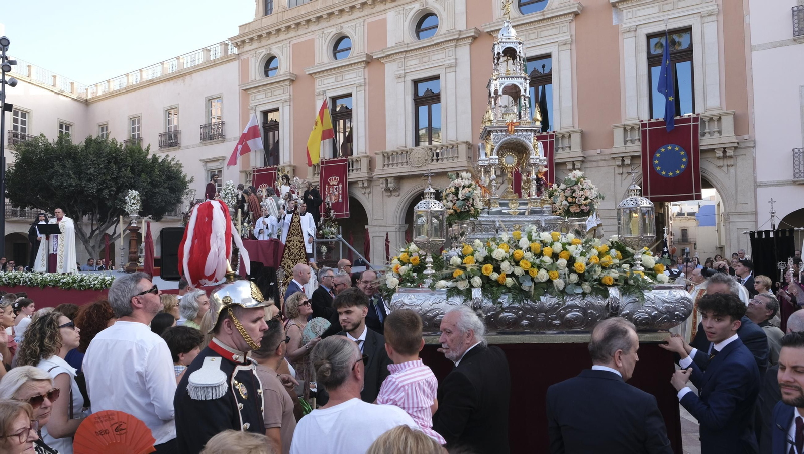Procesión del Corpus Christi de Almería, en imágenes