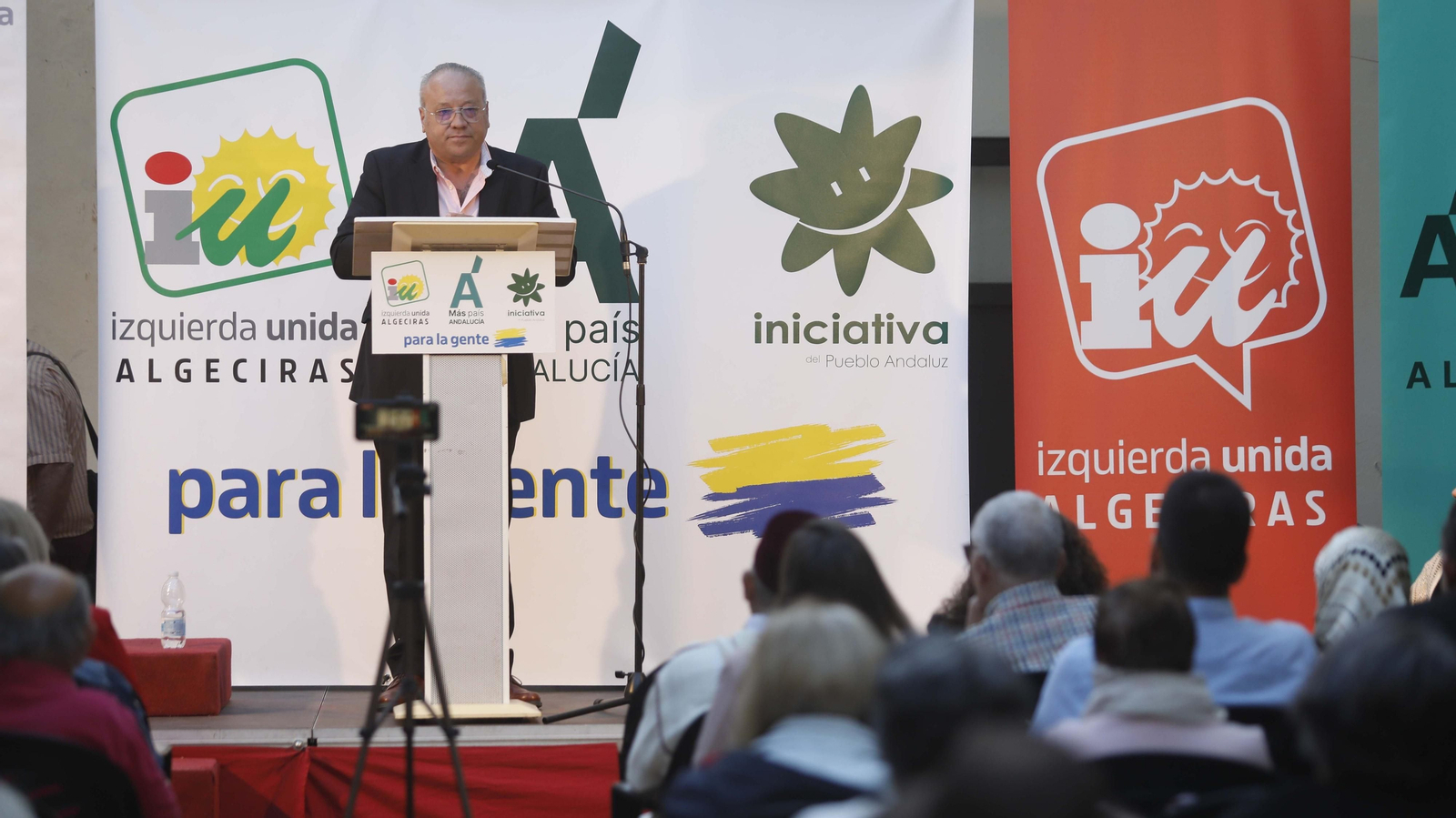 El candidato Andrés del Río, se presenta en la confluencia de izquierdas en Algeciras