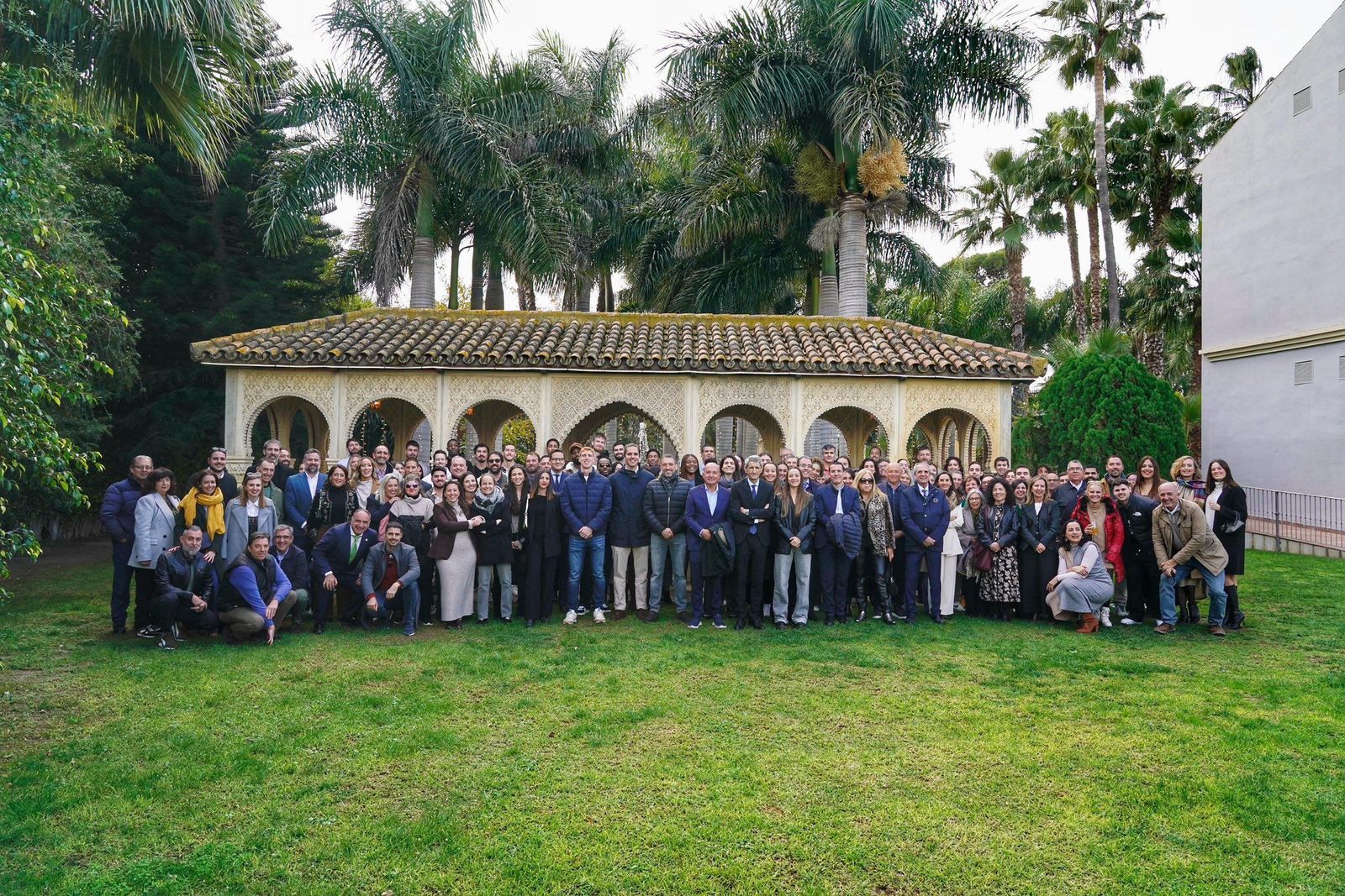 La foto de familia del Unicaja.