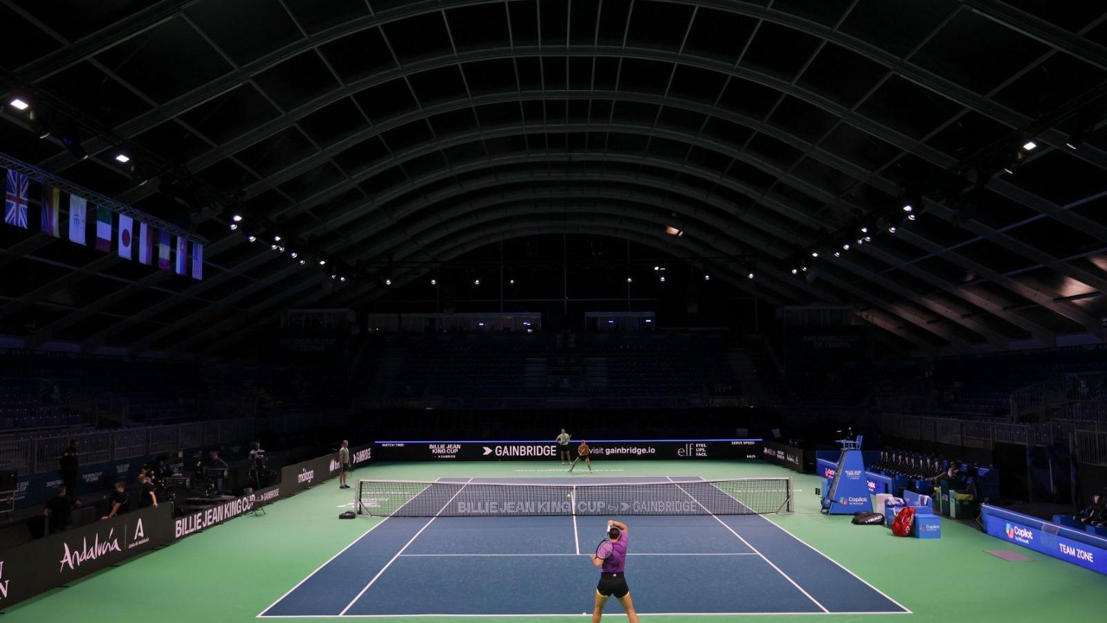 Así es la espectacular ciudad del tenis construida para la Copa Davis y la Billie Jean King Cup