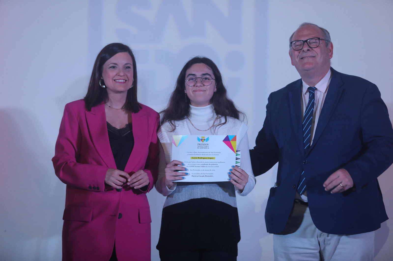 Las imágenes del acto de entrega de premios a los mejores expedientes académicos en San Fernando