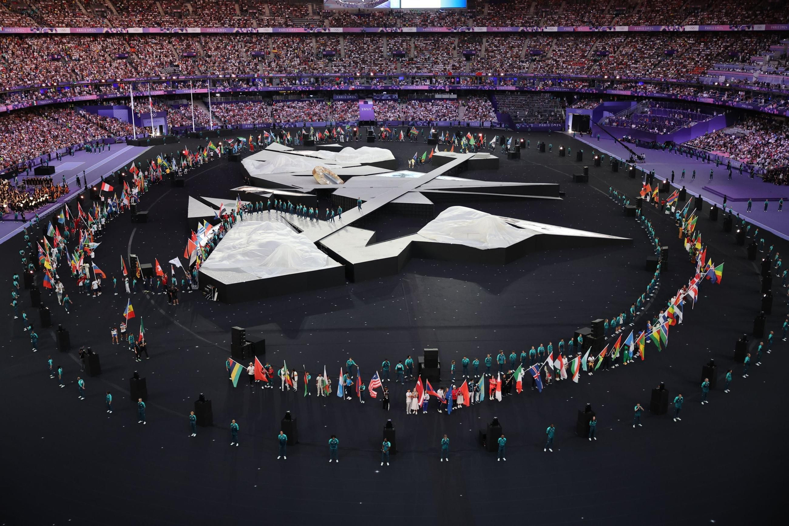Las fotos de la ceremonia de clausura de los Juegos Olímpicos París 2024
