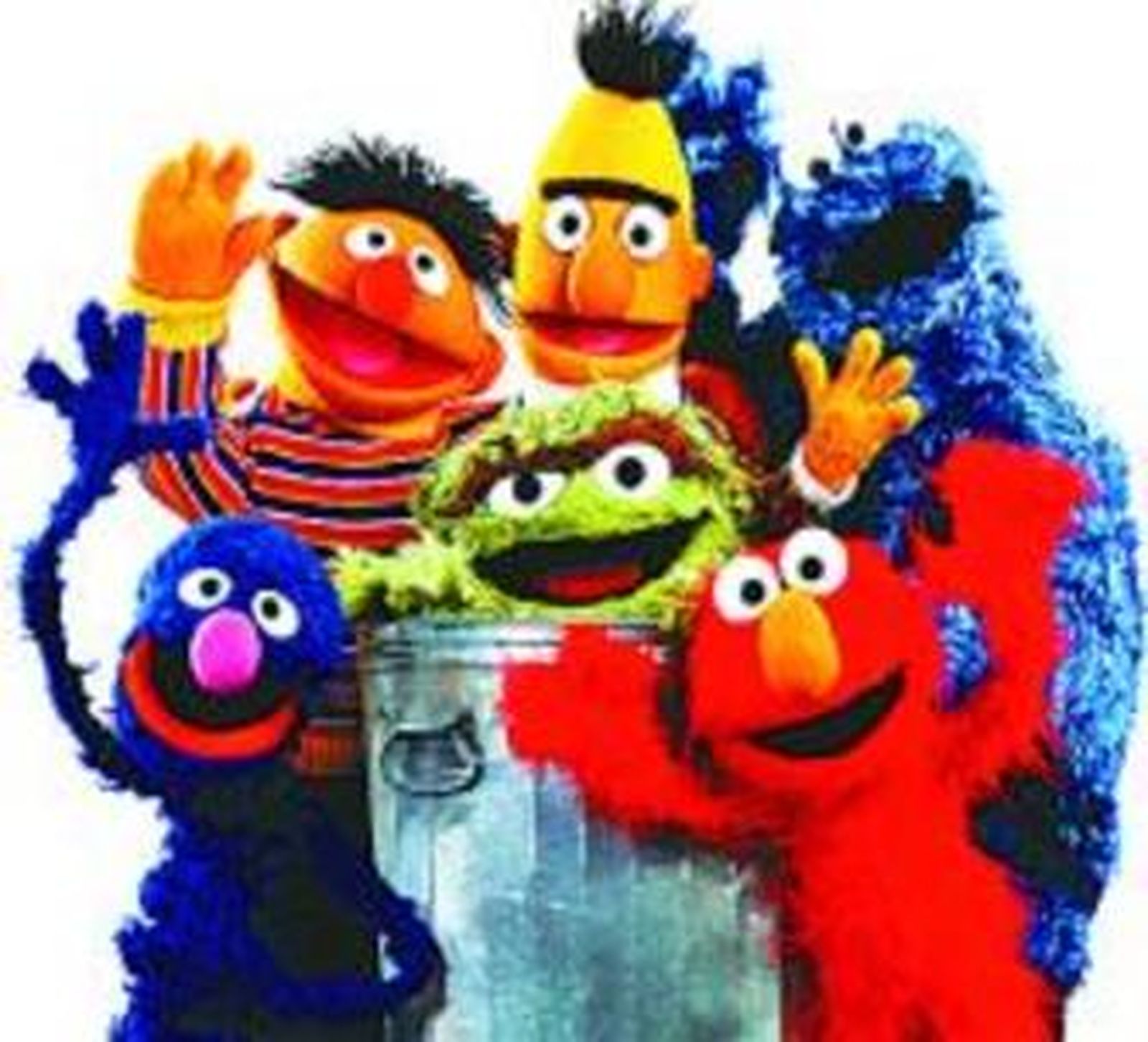 Los protagonistas de 'Barrio Sésamo'.