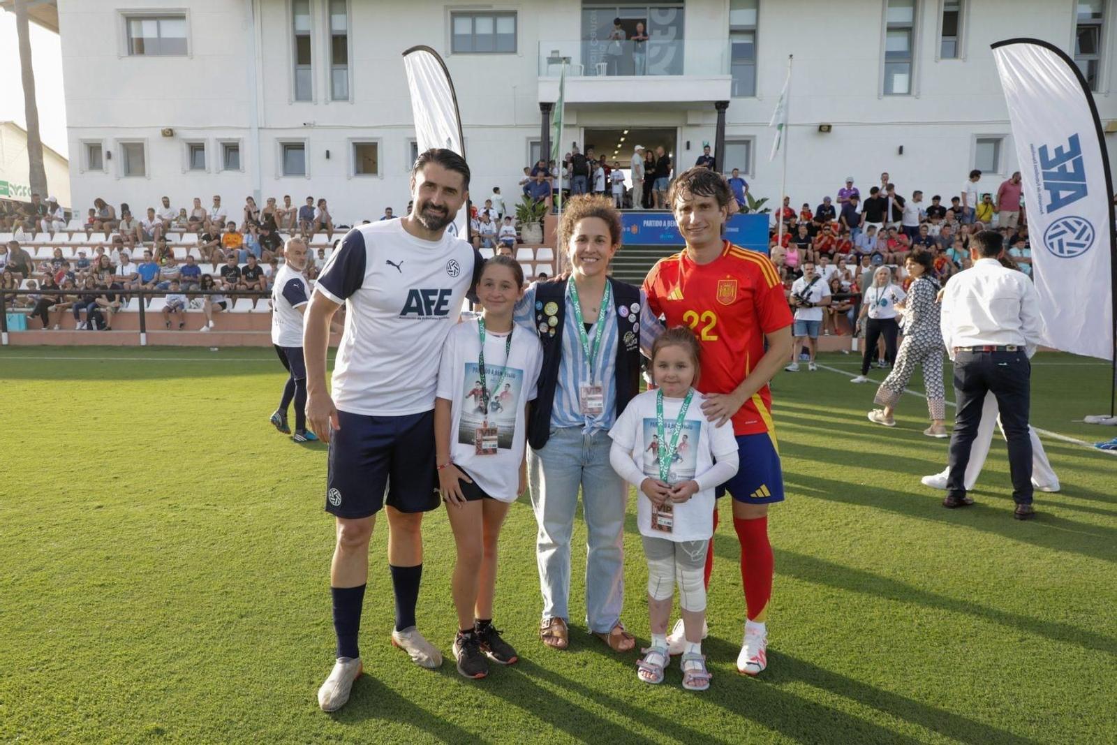 Leyendas e históricos en Marbella por una buena causa: Xavi, Marchena, Tamudo, Salva...