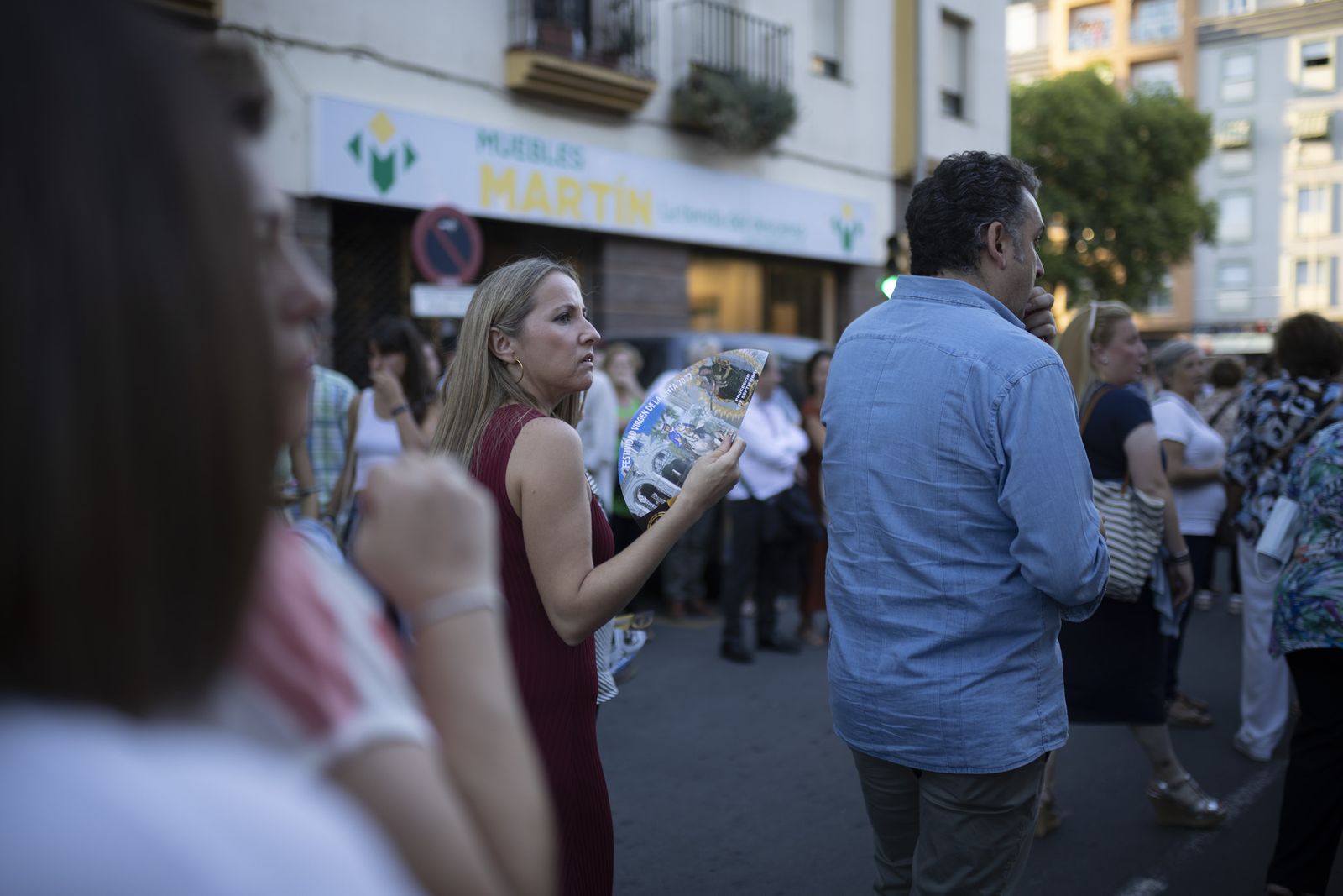 Imágenes de la salida de la Virgen de la Cinta desde la Catedral hacia el Santuario