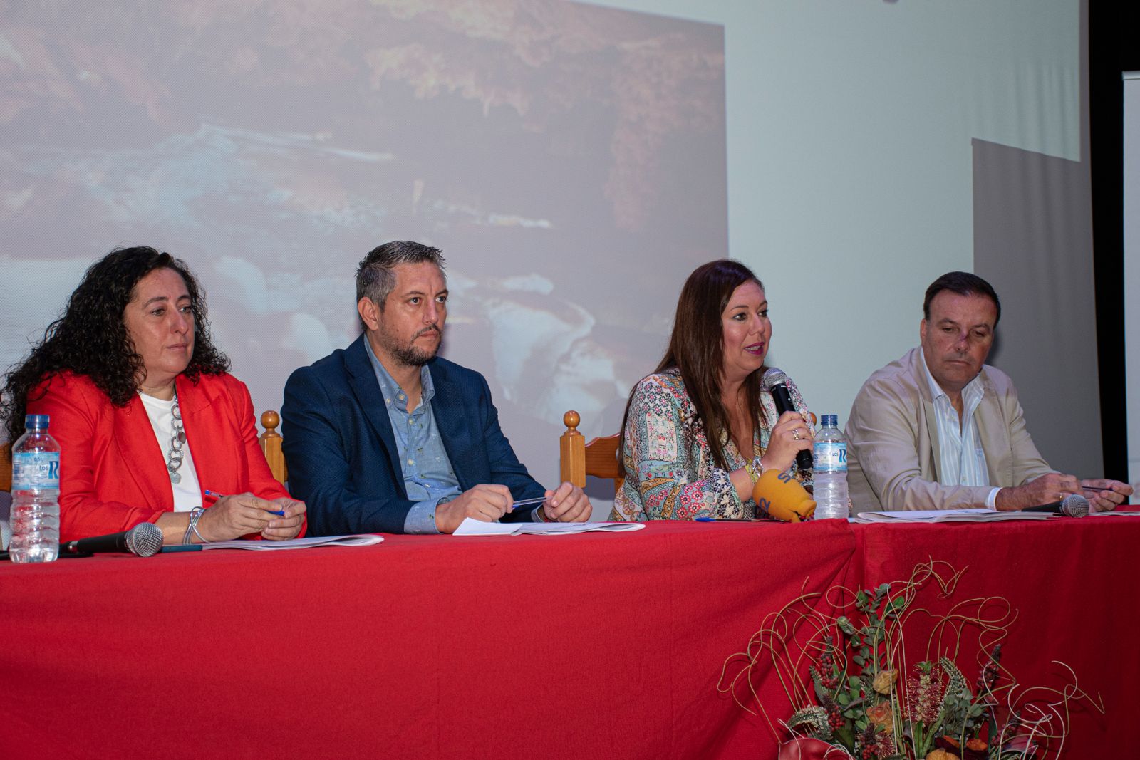 Jornada de trabajo en Rosal de la Frontera, que sirve de arranque al proyecto transfronterizo Geotrans.